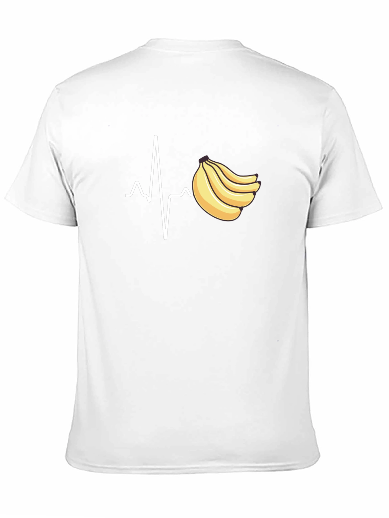 Banana Heartbeat Graphic Tee - Unisex