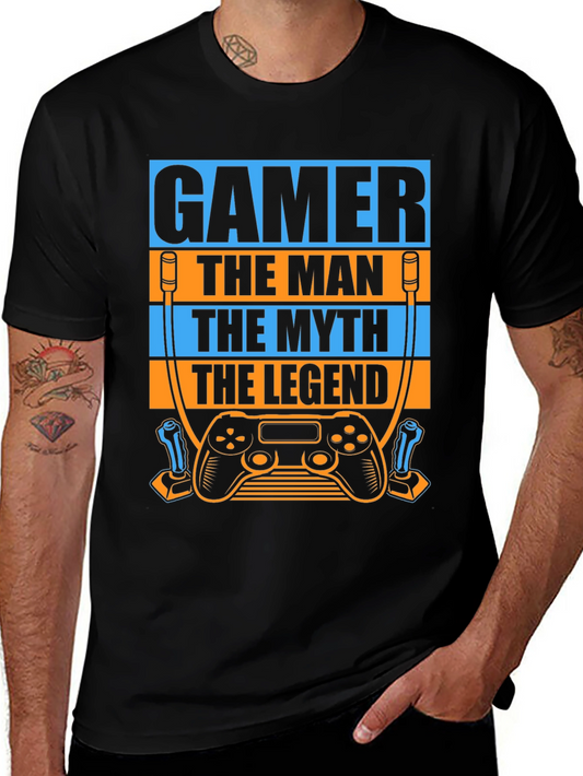 Gamer T-Shirt - The Man The Myth The Legend