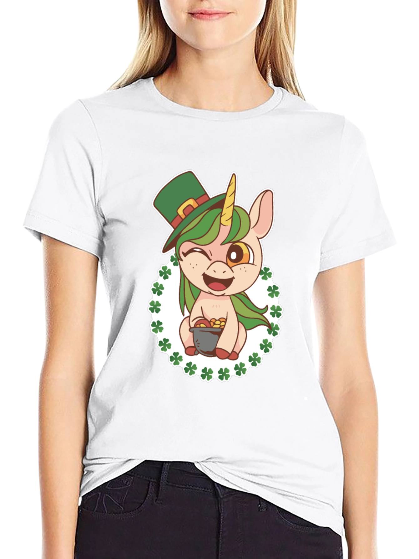 St. Patricks Day Unicorn T-Shirt