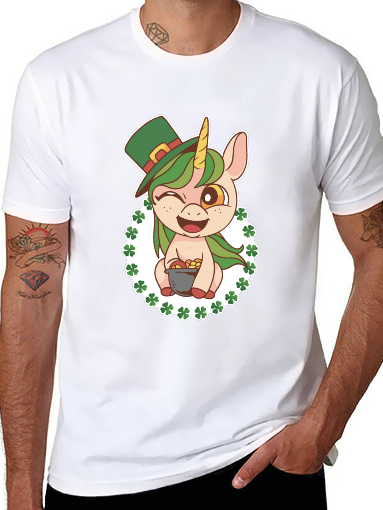 St. Patricks Day Unicorn T-Shirt