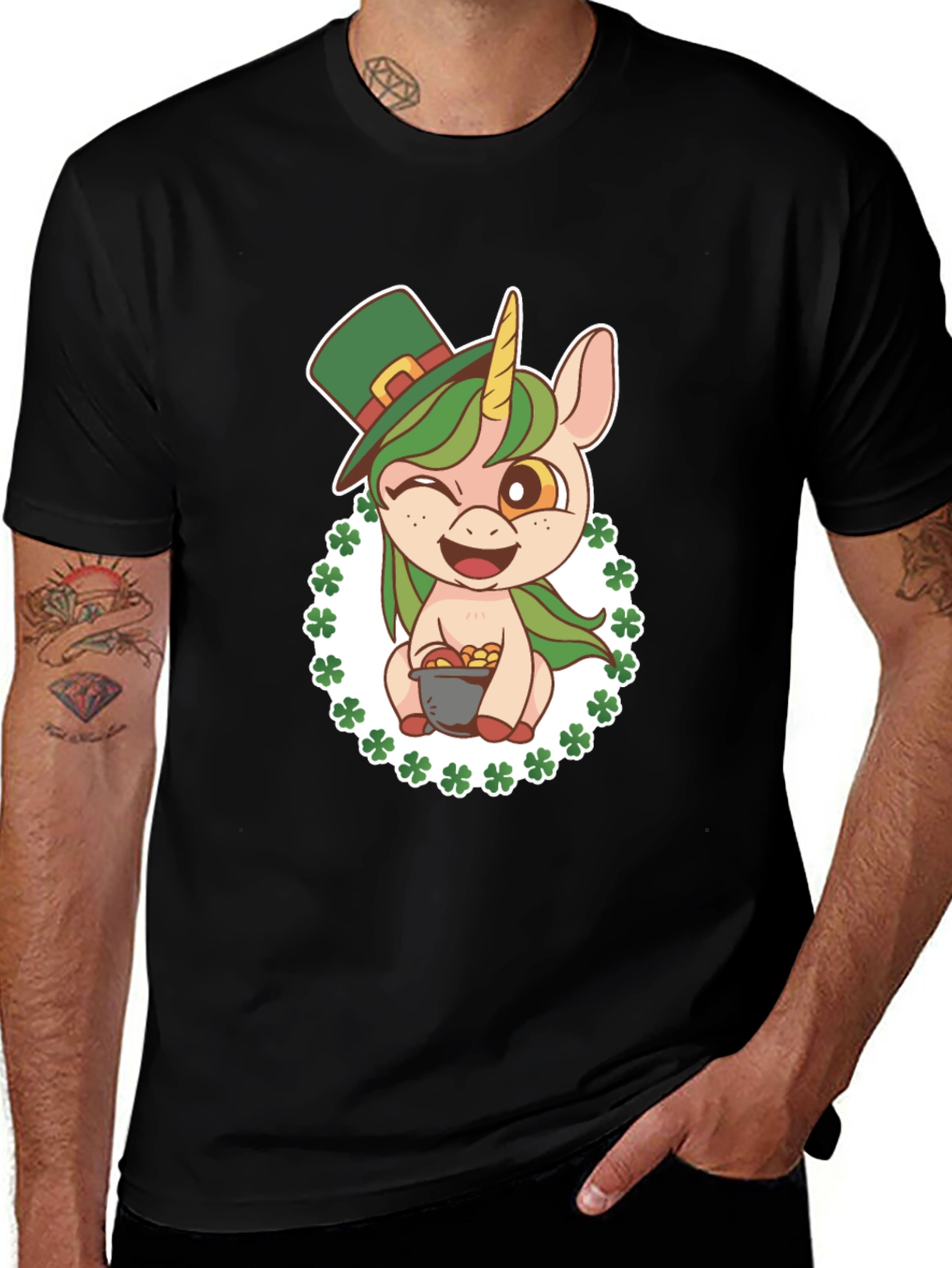 St. Patricks Day Unicorn T-Shirt