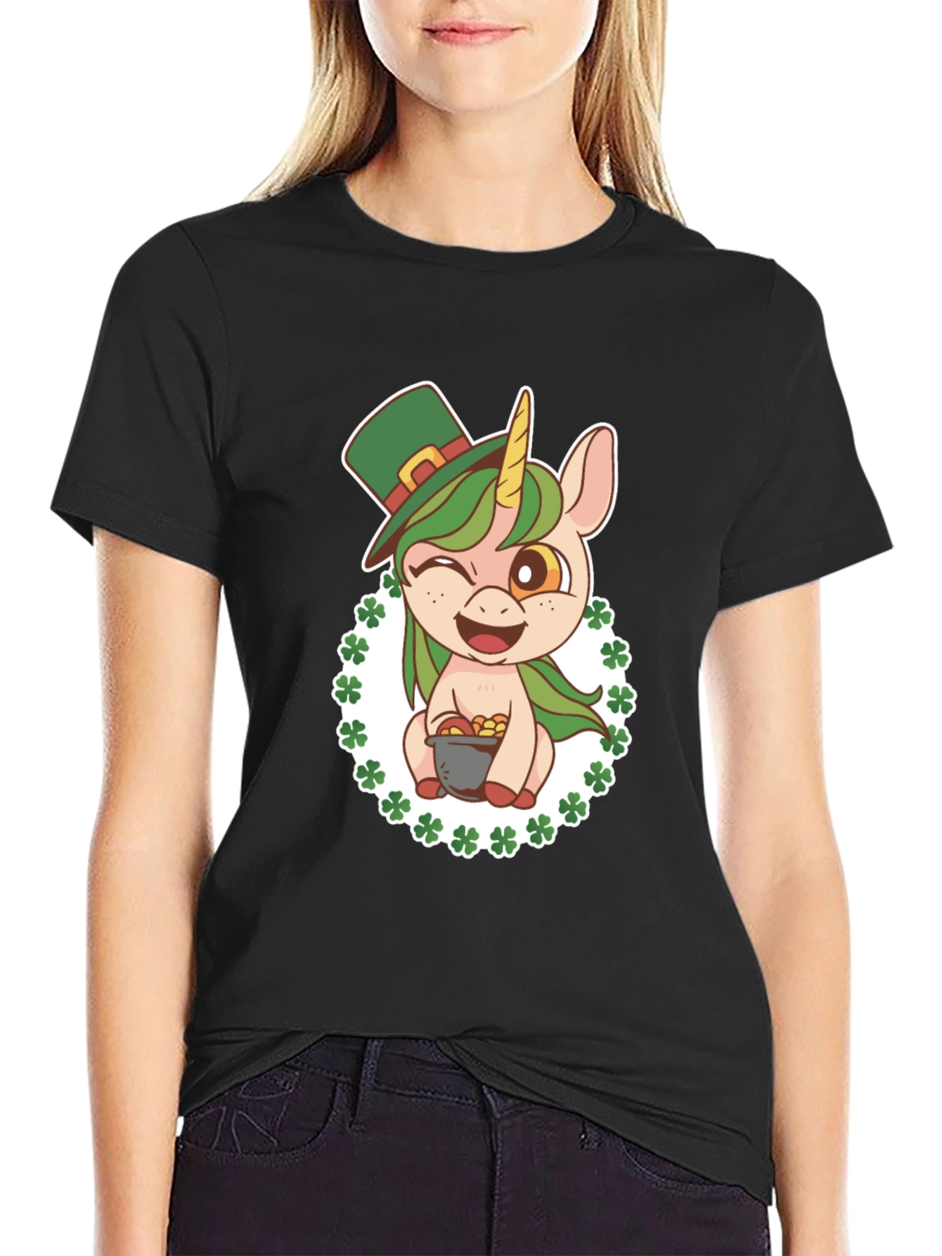 St. Patricks Day Unicorn T-Shirt