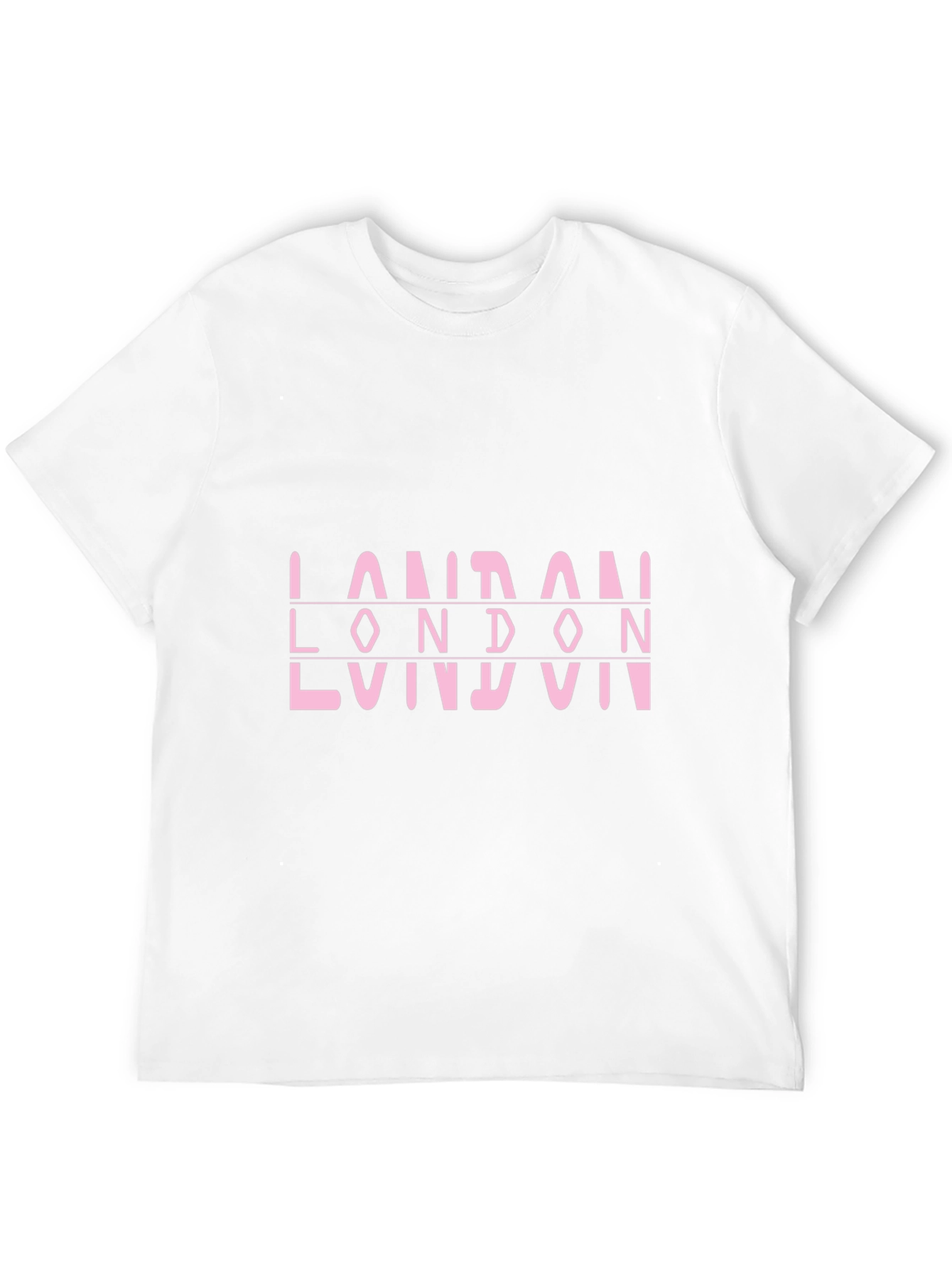 London Graphic Print Tee - Black