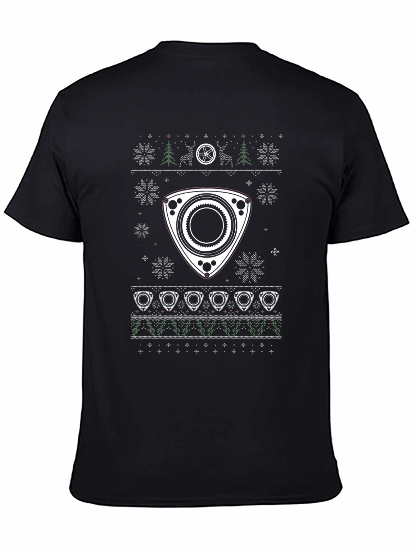 Rotary Engine Christmas Sweater T-Shirt