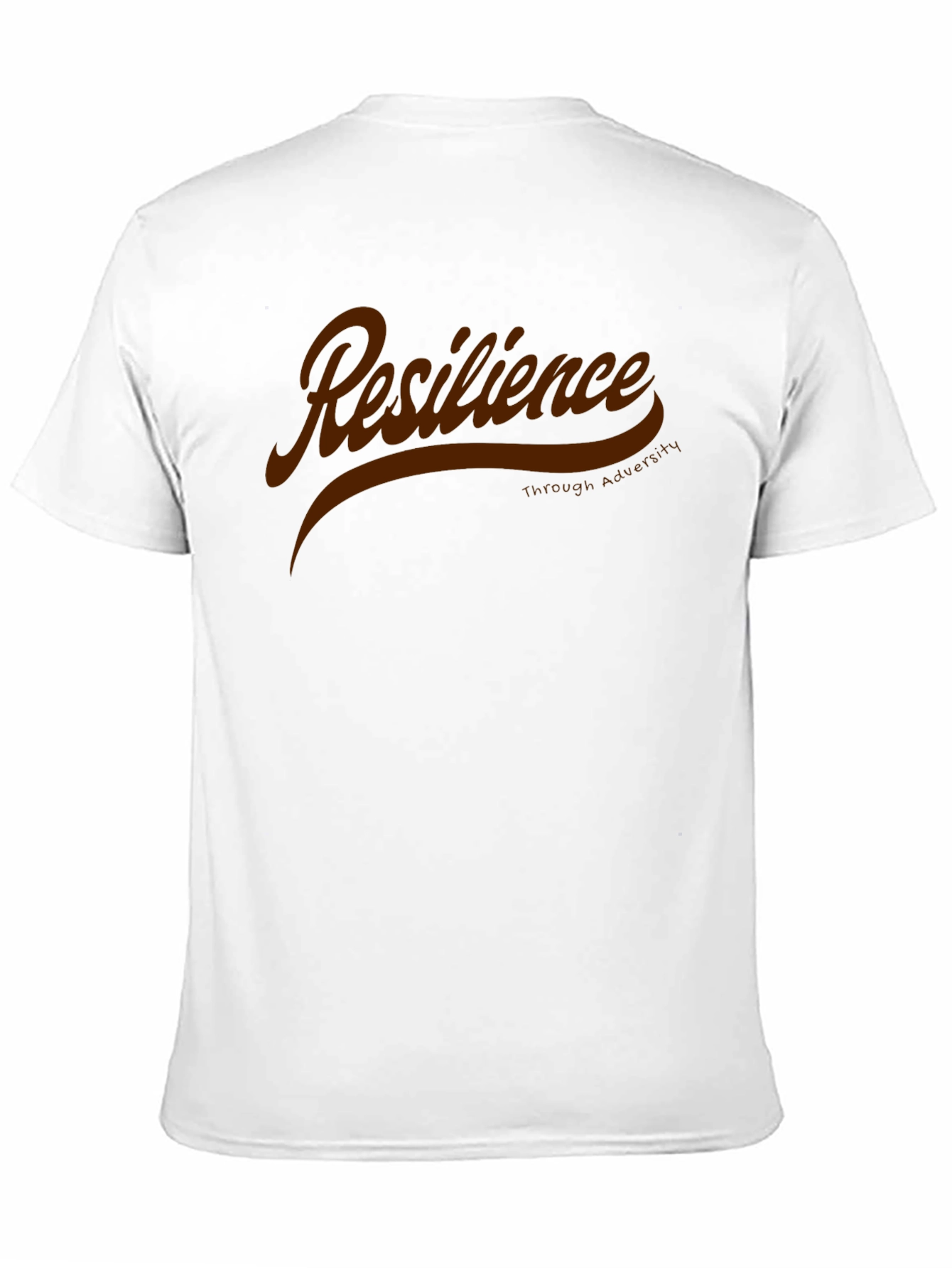 Resilience T-Shirt - Through Adversity - Black