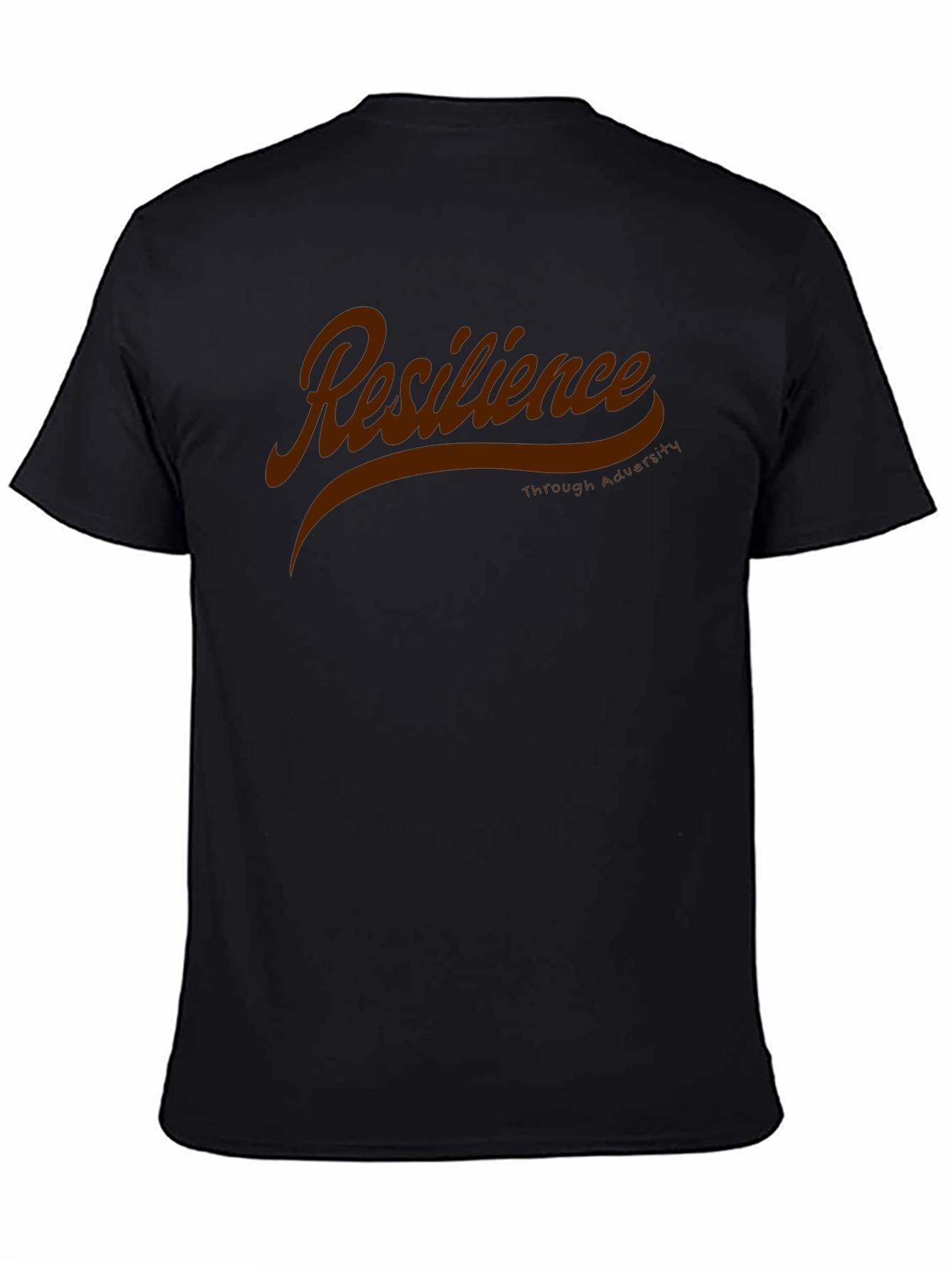 Resilience T-Shirt - Through Adversity - Black