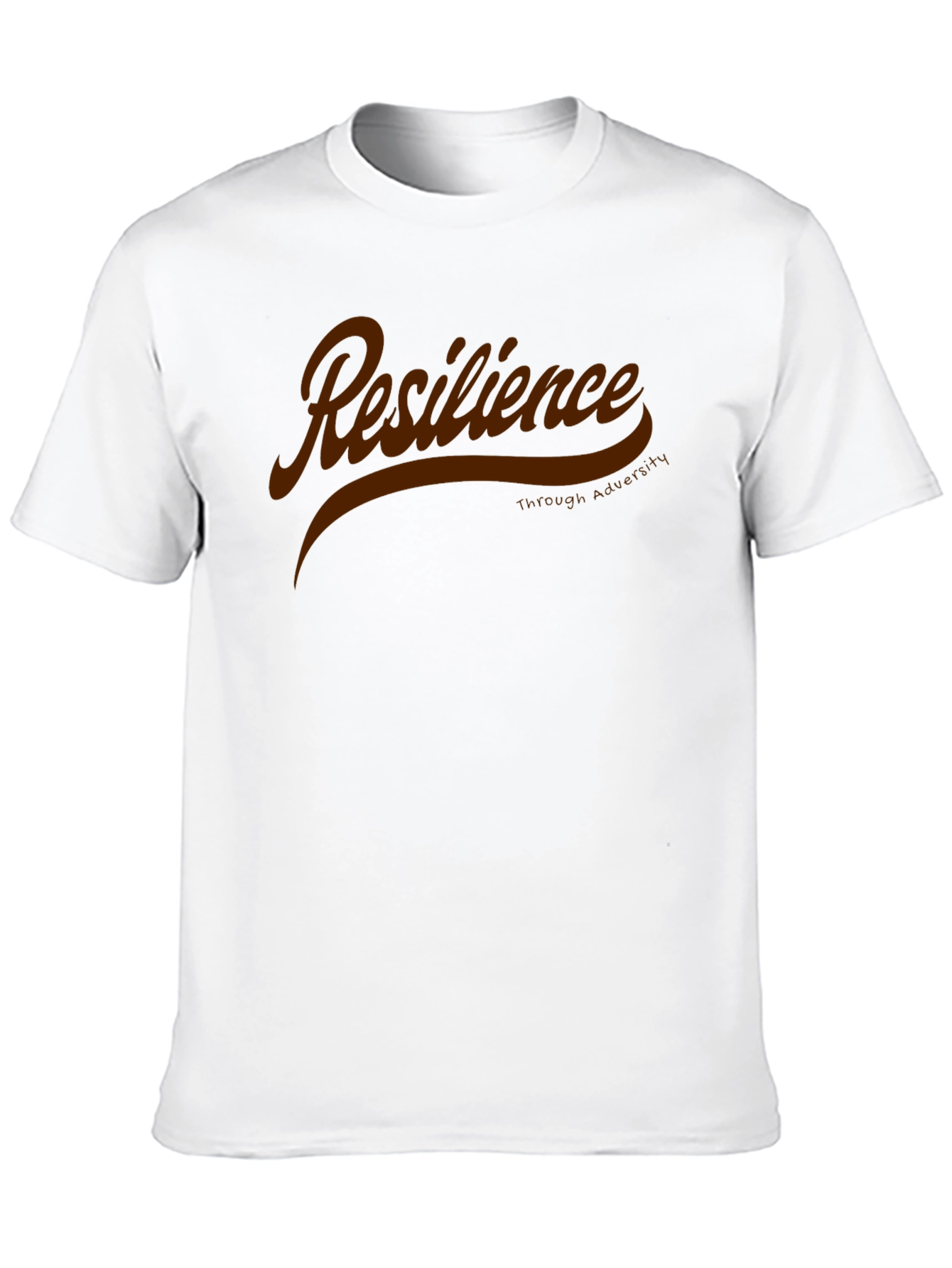 Resilience T-Shirt - Through Adversity - Black