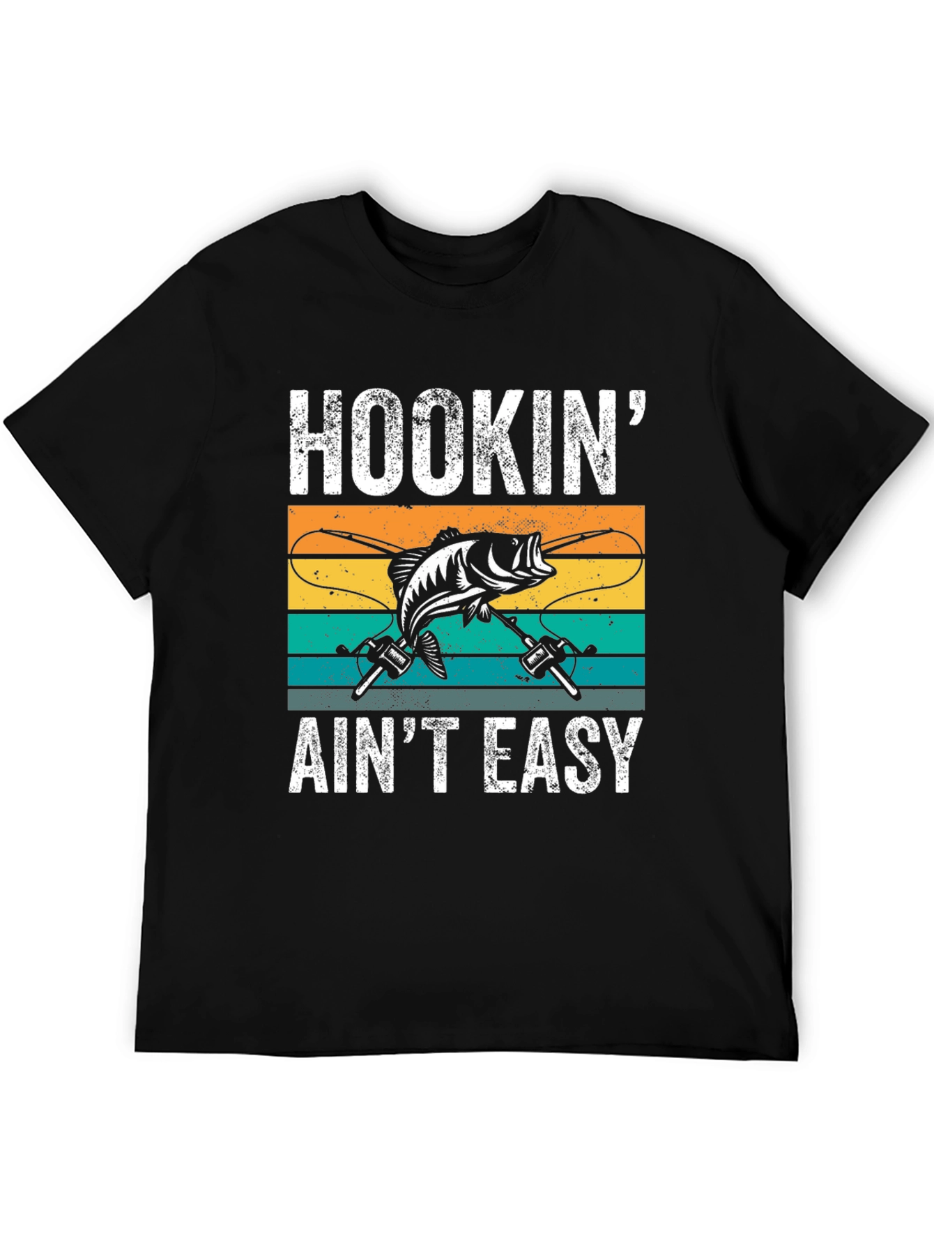 Hookin Aint Easy Fishing T-Shirt