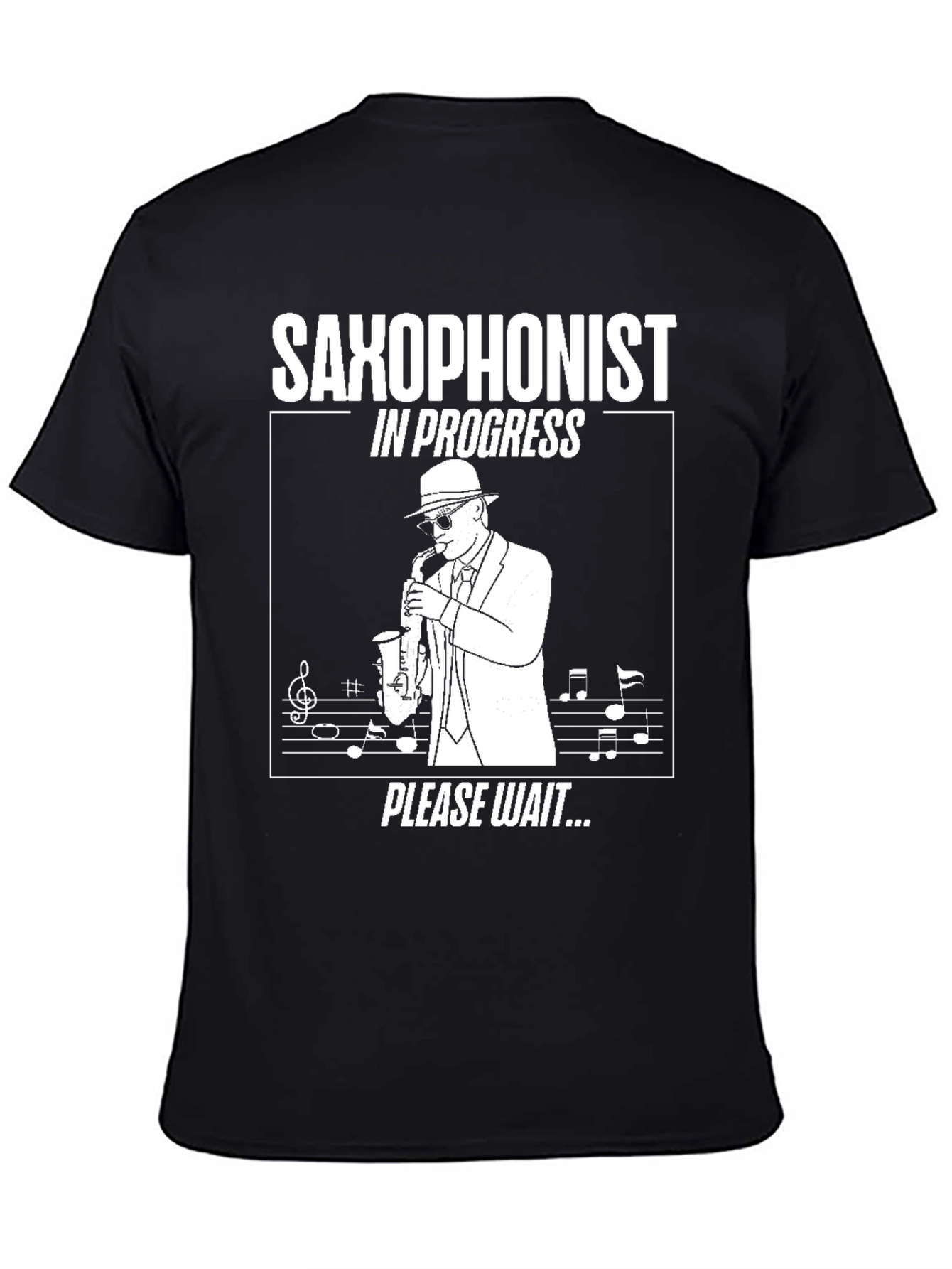 Saxophonist in Progress T-Shirt - Musician Tee