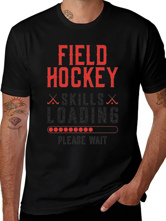 Field Hockey Skills Loading Graphic Tee