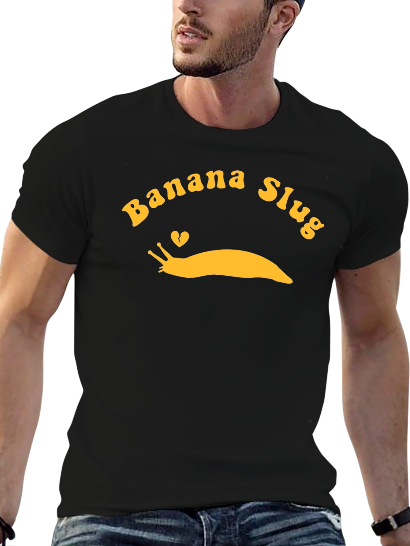 Banana Slug T-Shirt - Novelty Graphic Tee