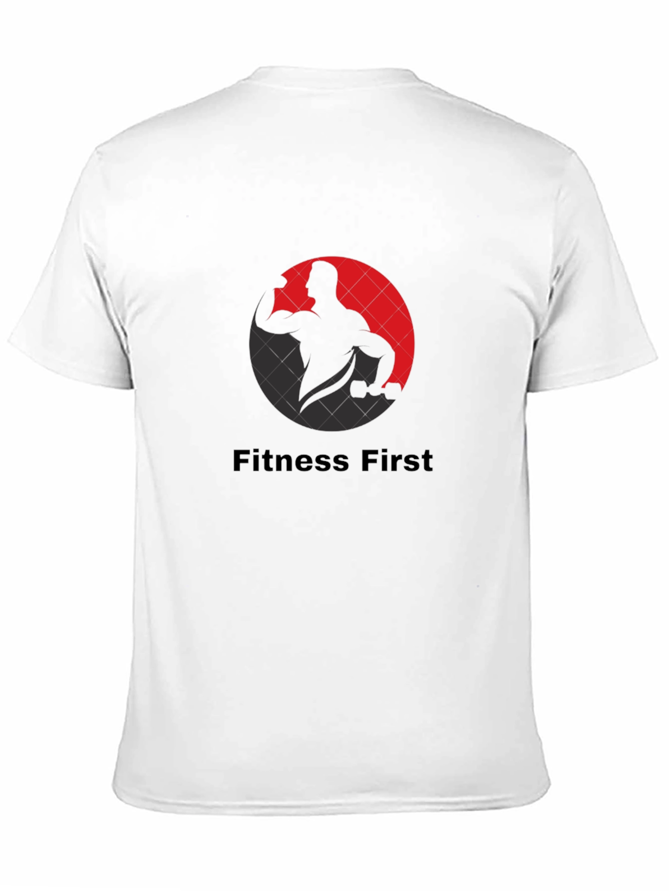 Fitness First Graphic Black T-Shirt