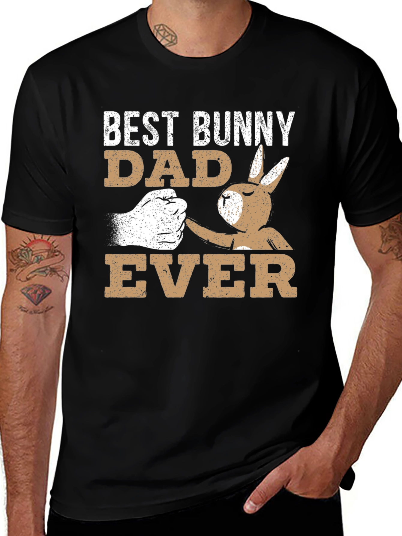 Best Bunny Dad Ever T-Shirt