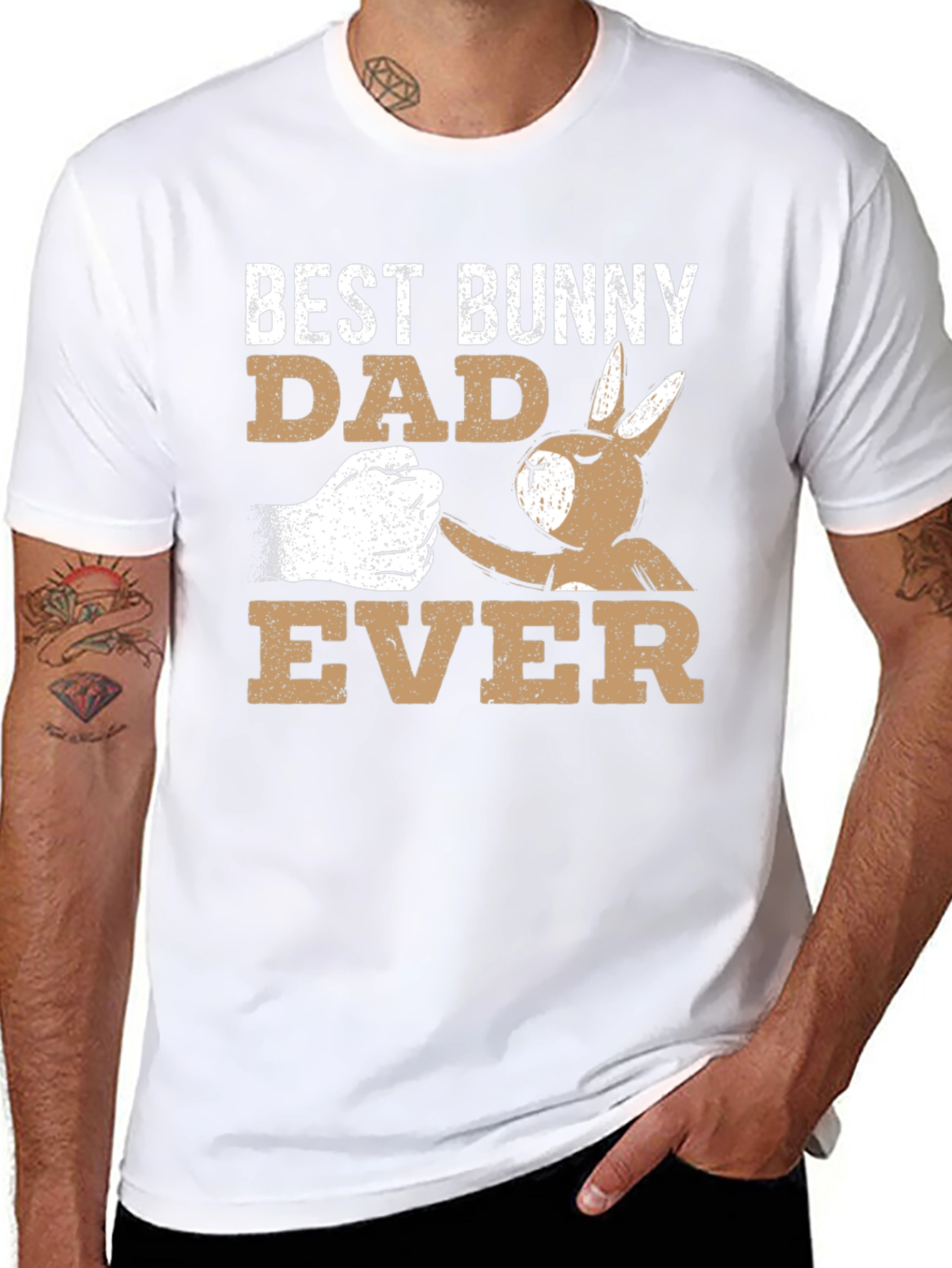 Best Bunny Dad Ever T-Shirt