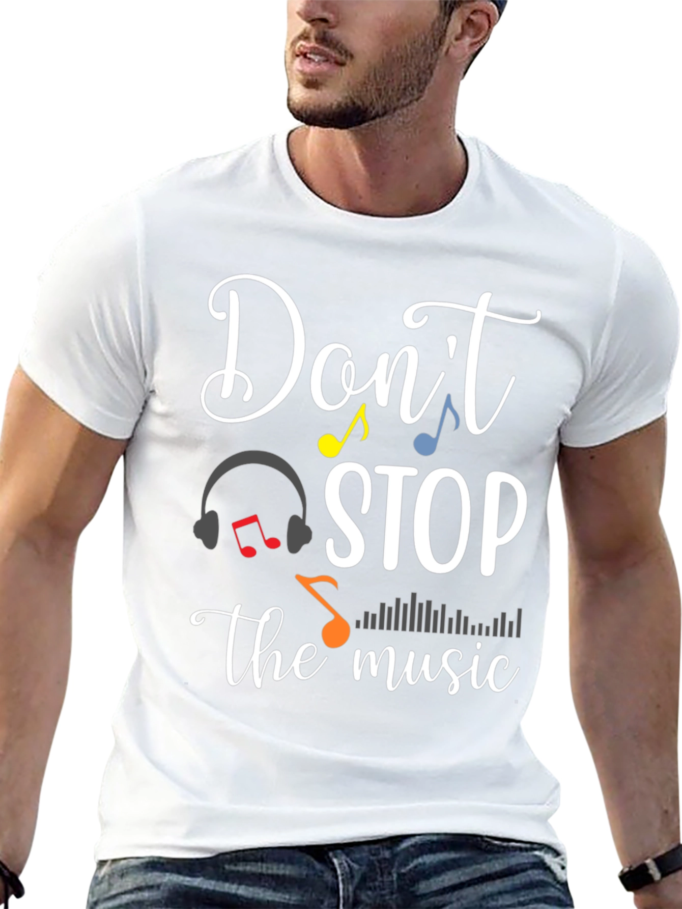 Dont Stop the Music Graphic T-Shirt