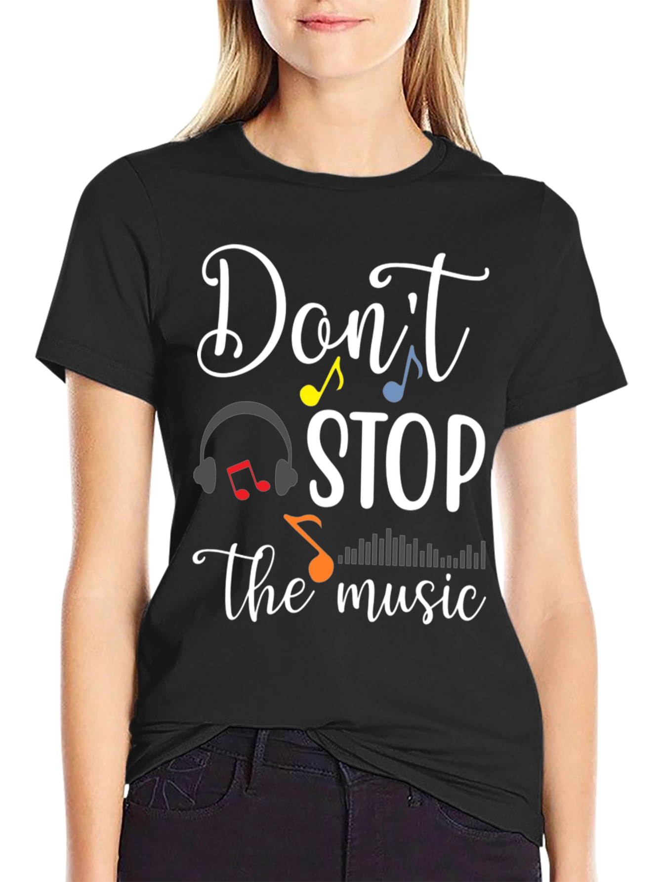 Dont Stop the Music Graphic T-Shirt