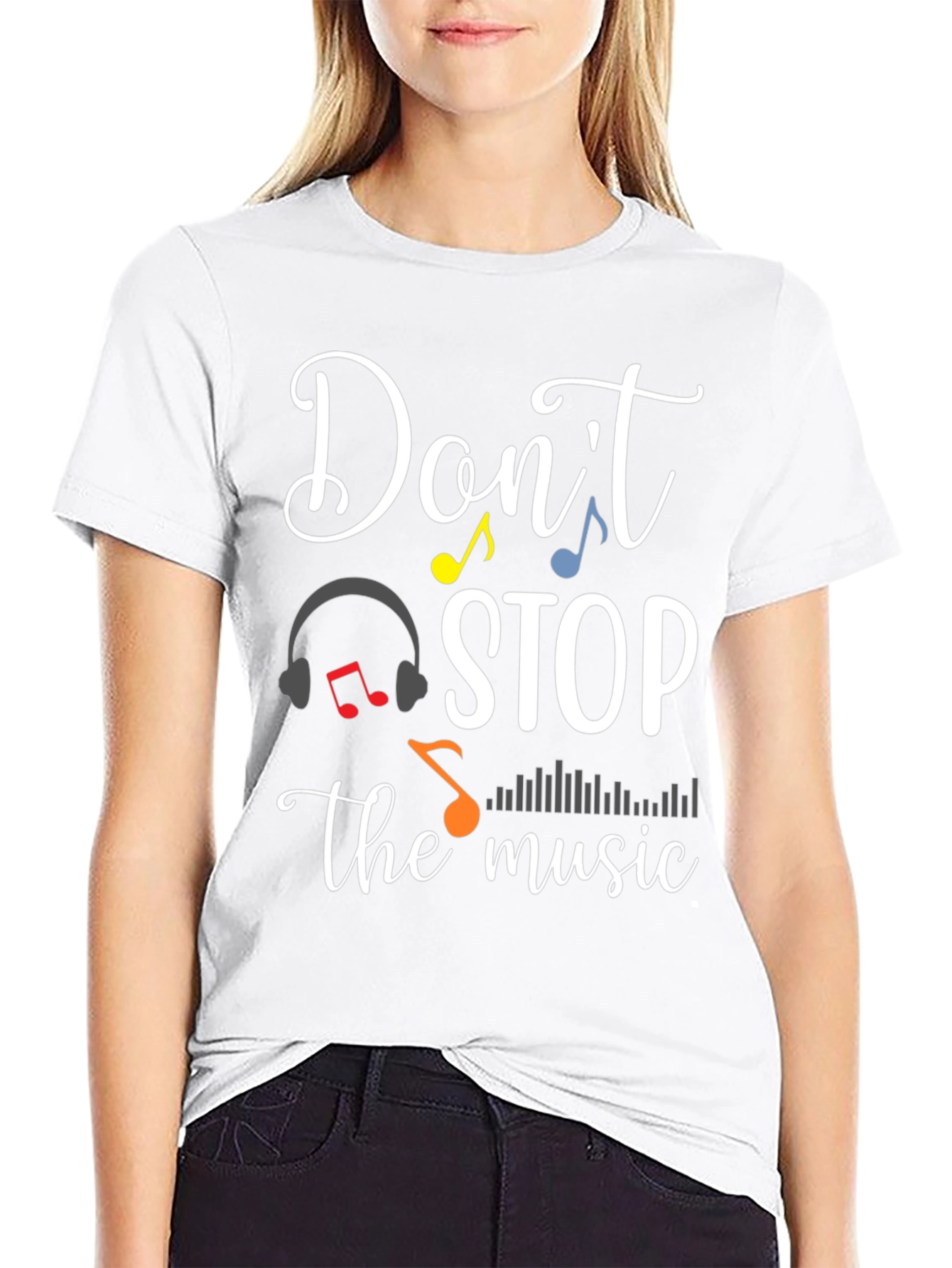 Dont Stop the Music Graphic T-Shirt