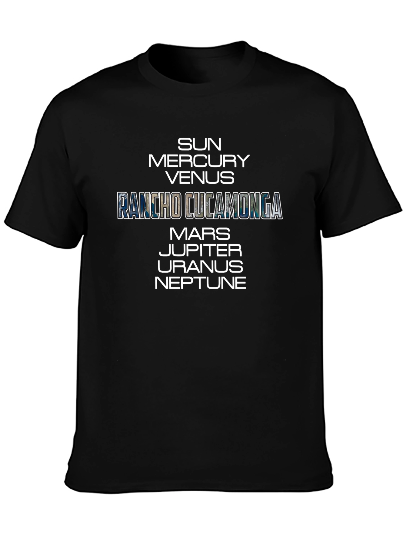 Rancho Cucamonga Planets Graphic Tee