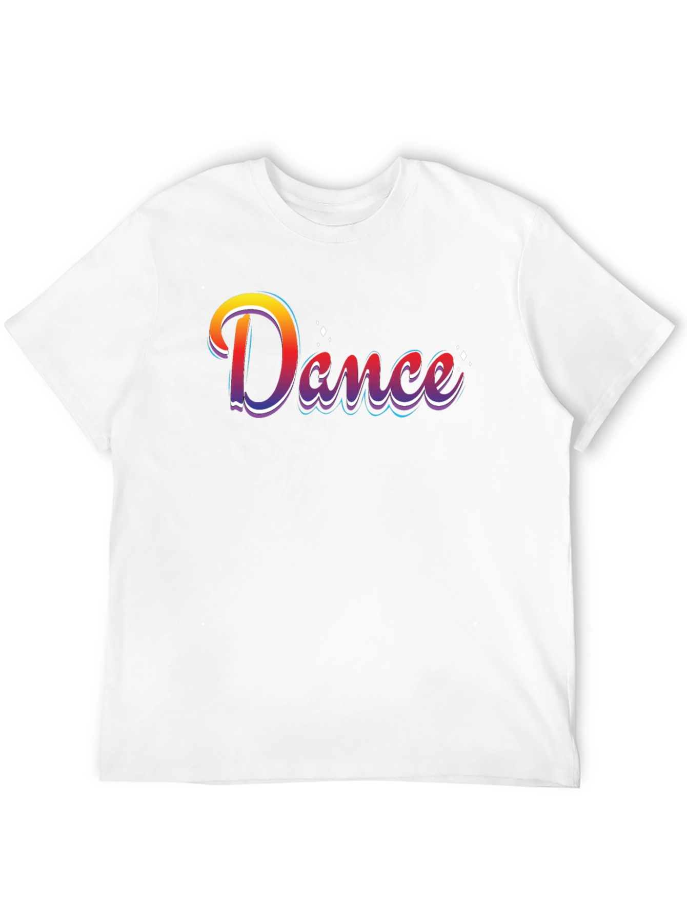 Retro Dance Graphic T-Shirt - Casual Black Tee