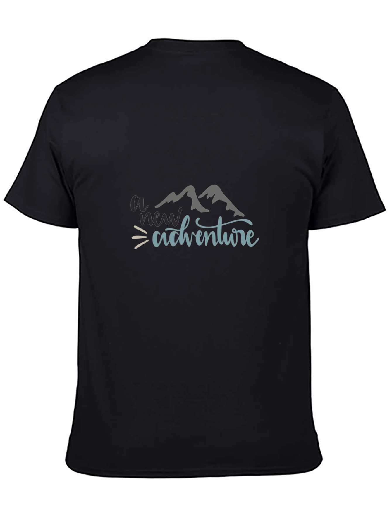 Adventure Awaits Graphic Tee - Black T-Shirt