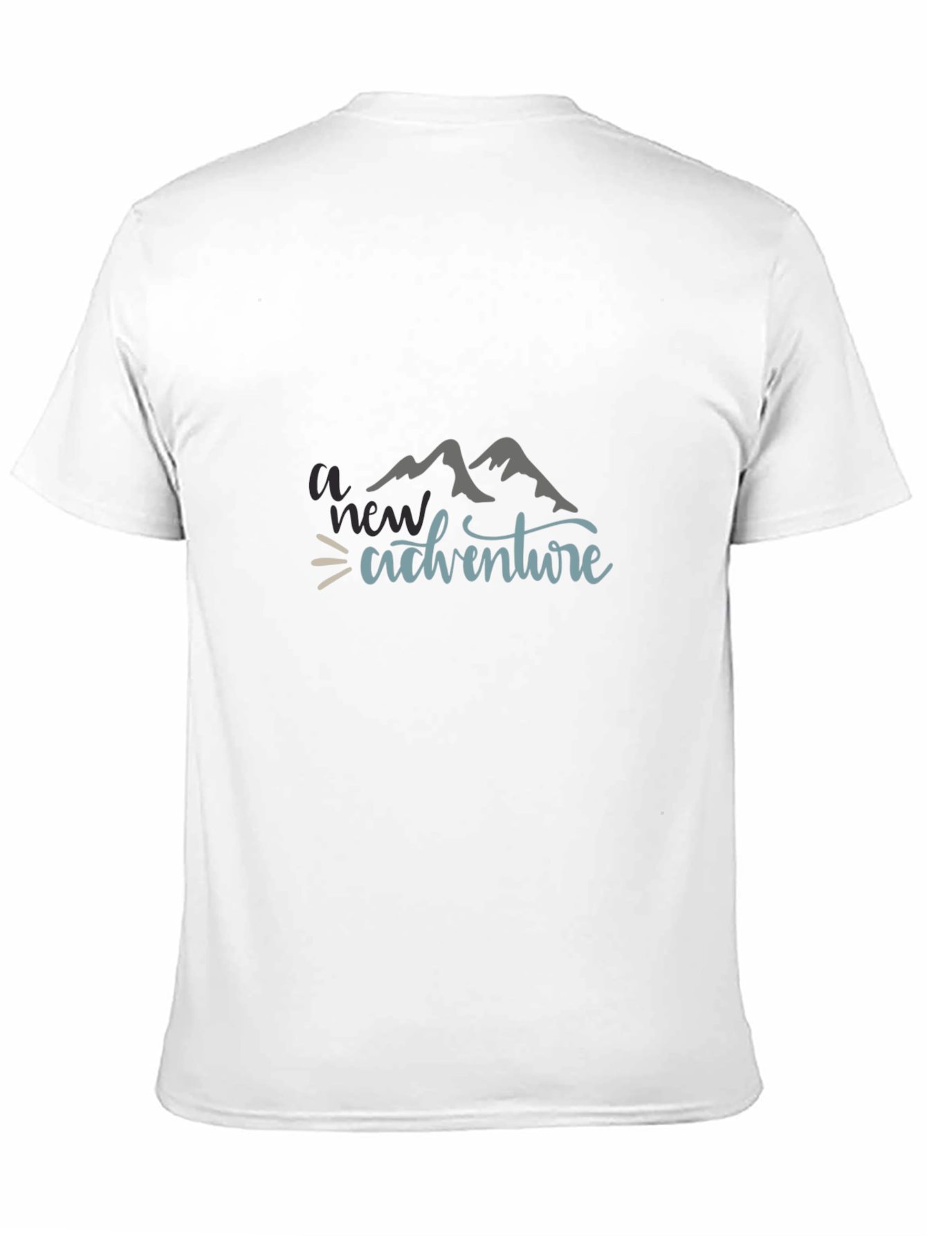 Adventure Awaits Graphic Tee - Black T-Shirt