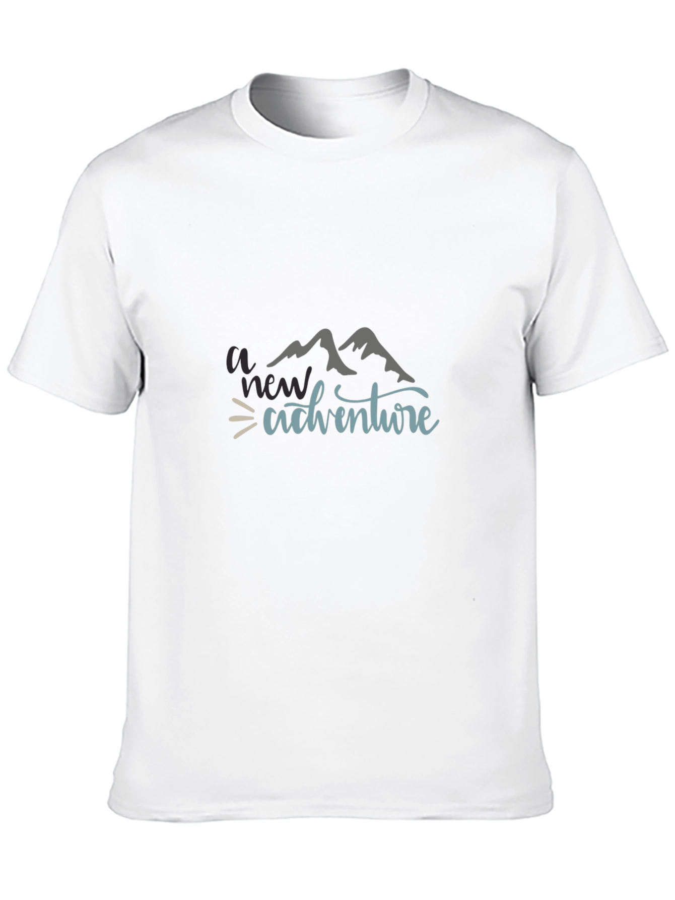 Adventure Awaits Graphic Tee - Black T-Shirt