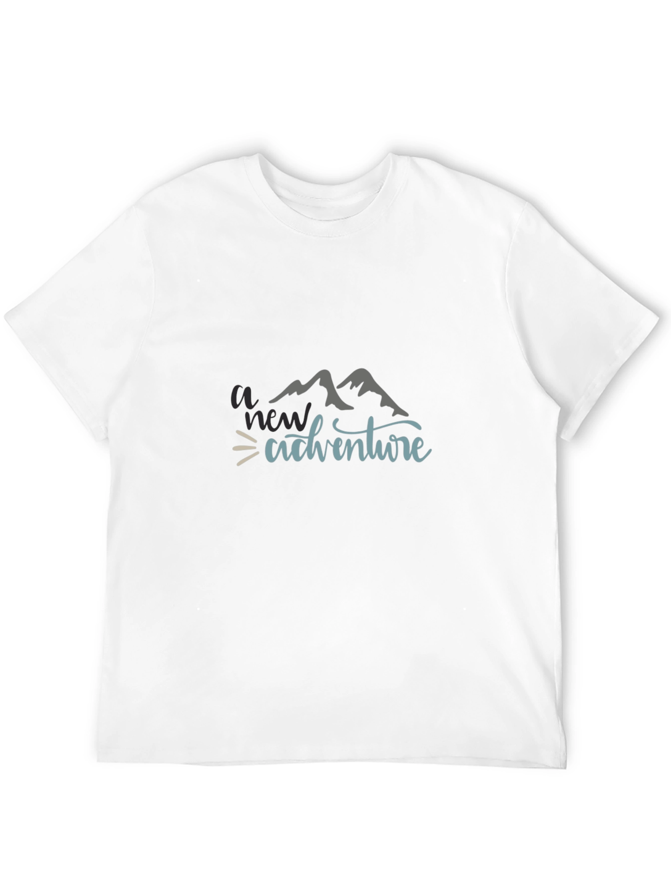 Adventure Awaits Graphic Tee - Black T-Shirt