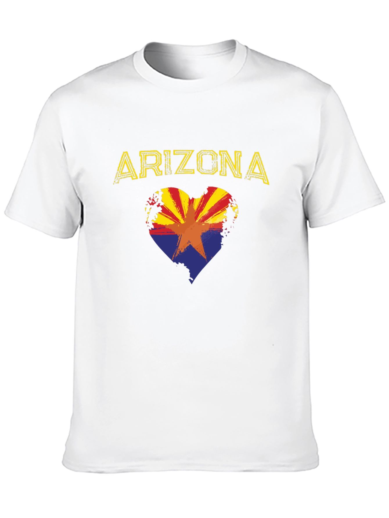 Arizona Heart Flag Graphic T-Shirt