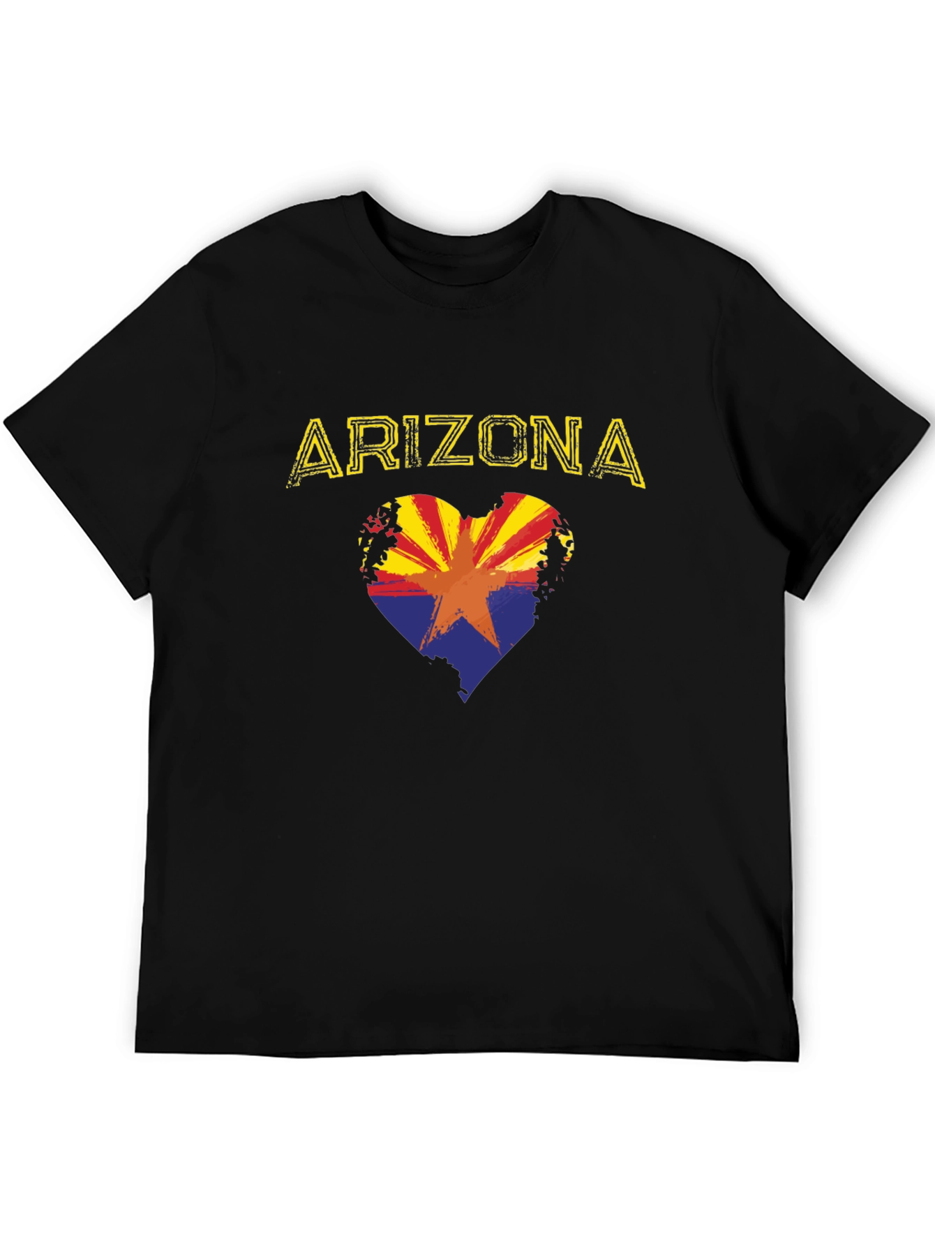 Arizona Heart Flag Graphic T-Shirt