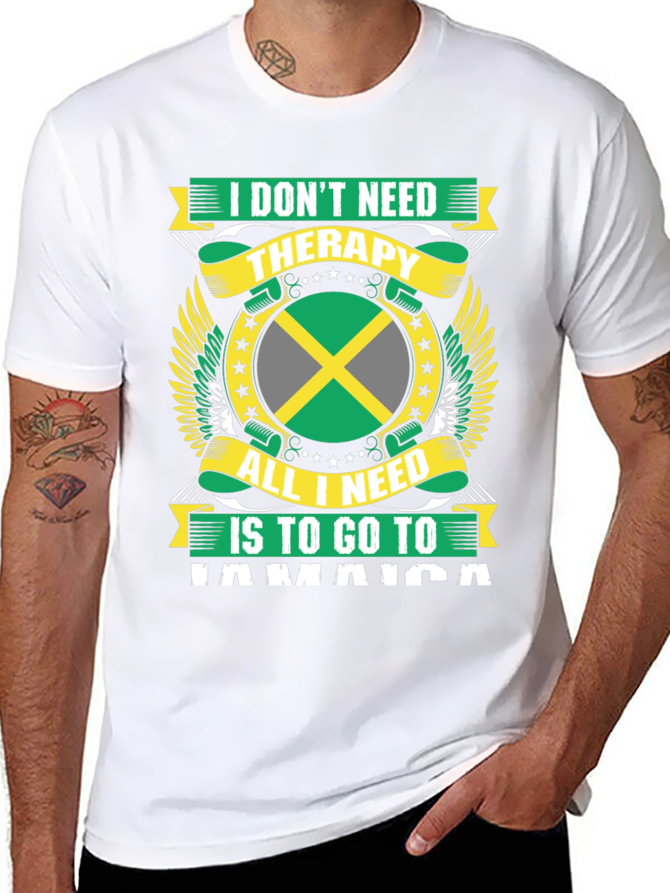 Jamaica Therapy Graphic T-Shirt