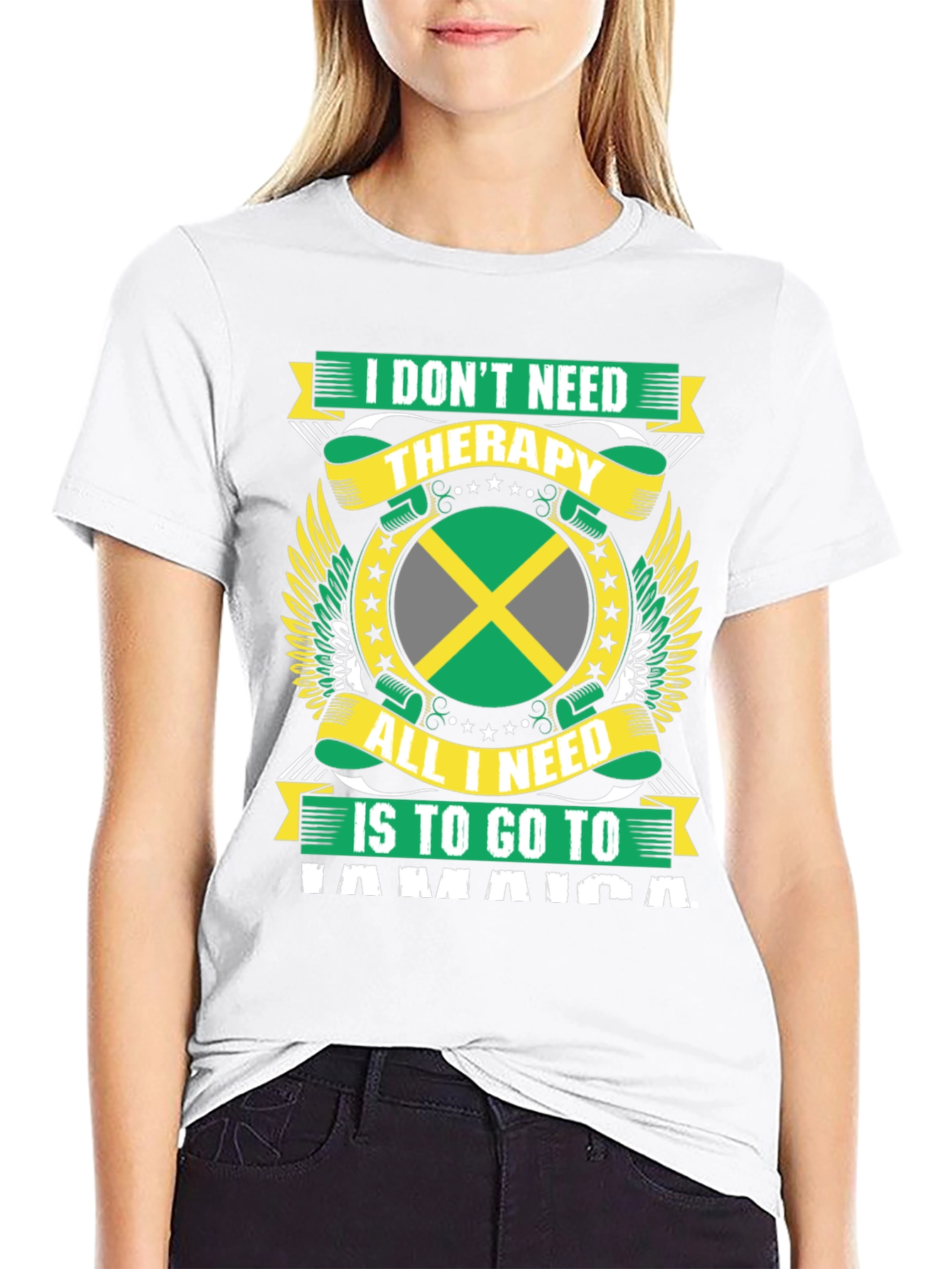 Jamaica Therapy Graphic T-Shirt