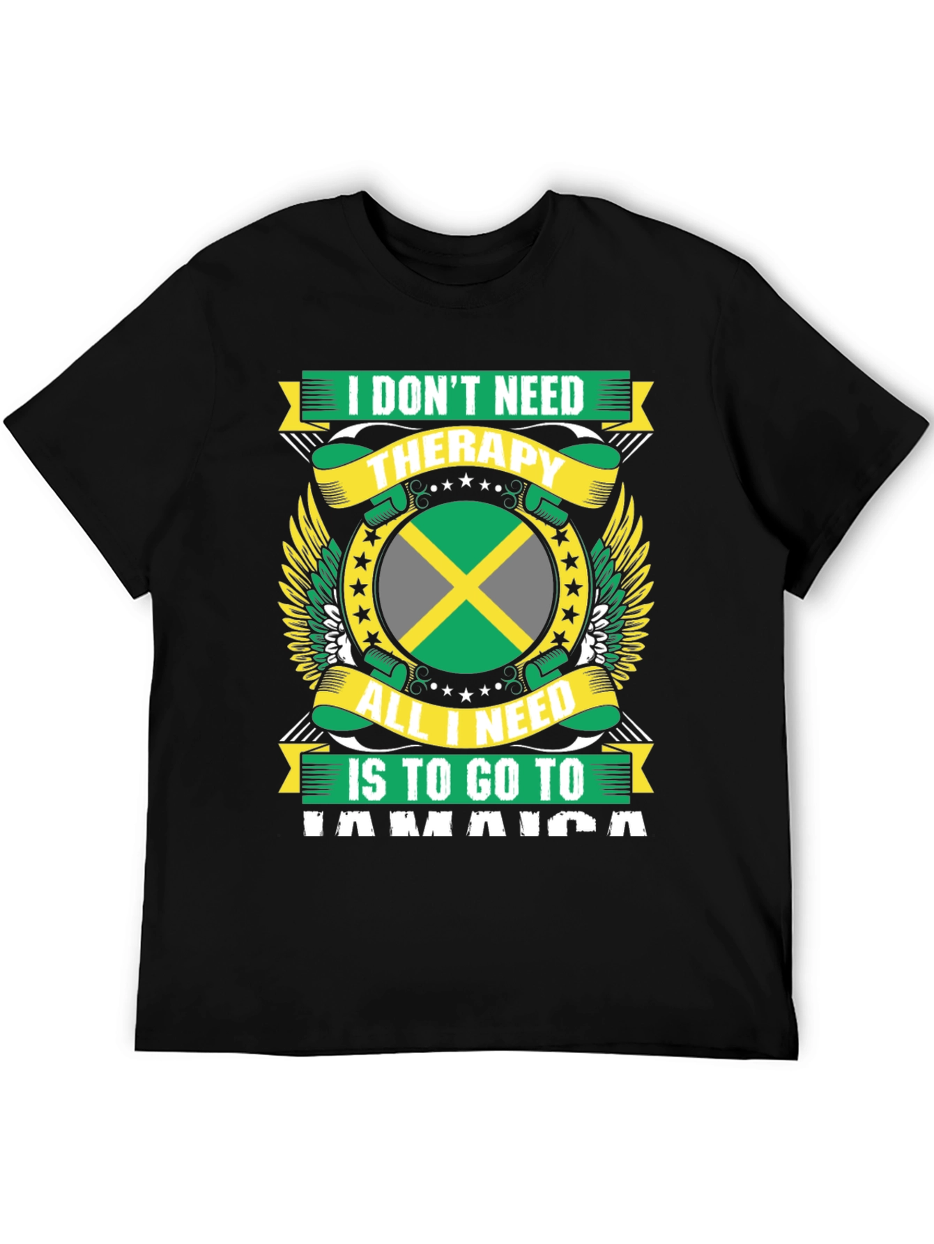 Jamaica Therapy Graphic T-Shirt