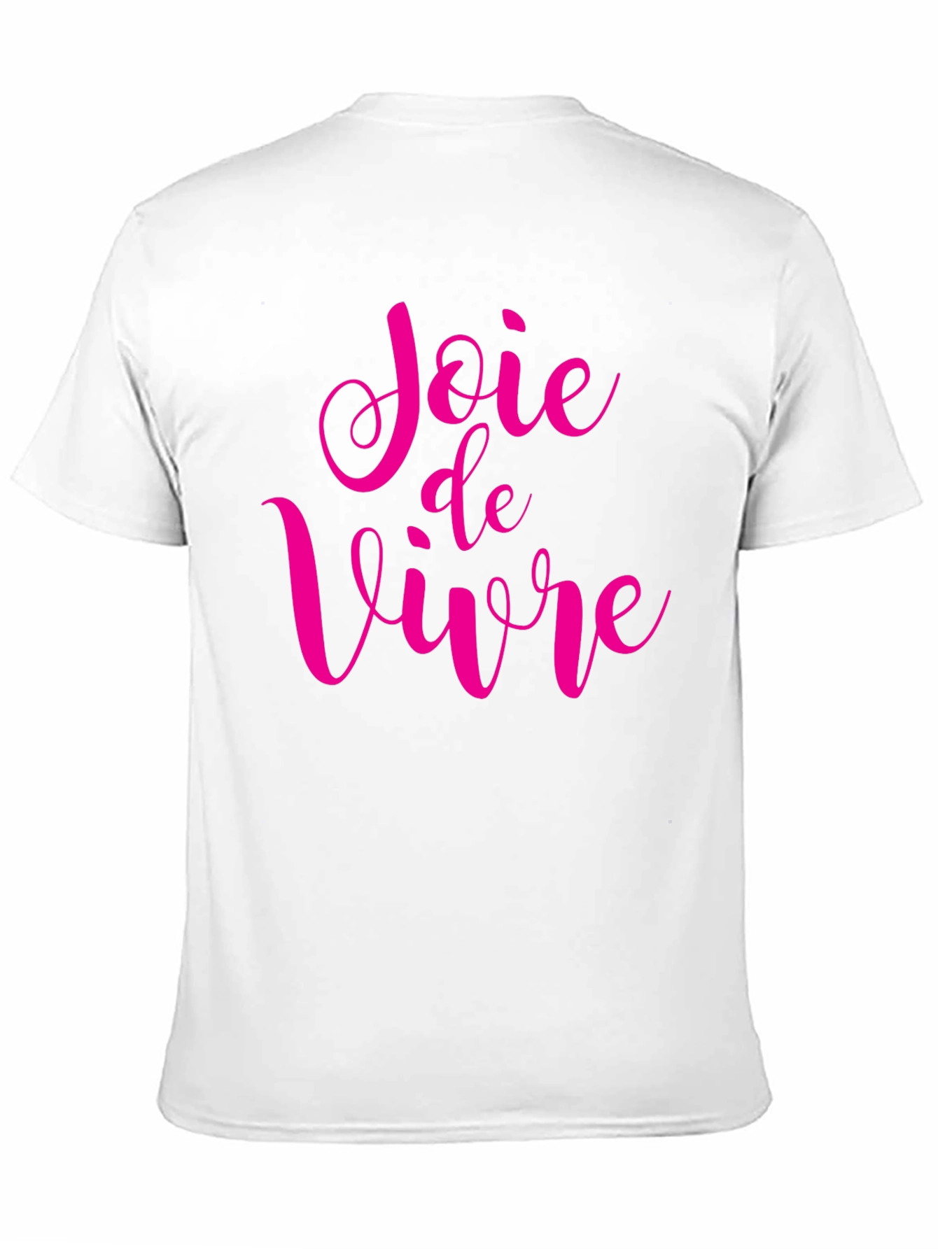 Joie de Vivre Graphic Tee - Black