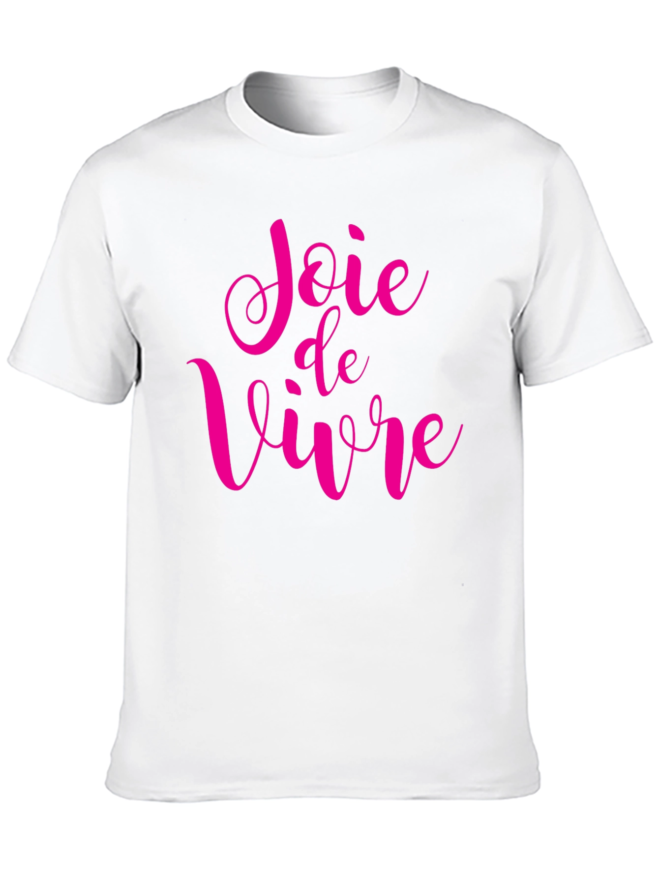 Joie de Vivre Graphic Tee - Black