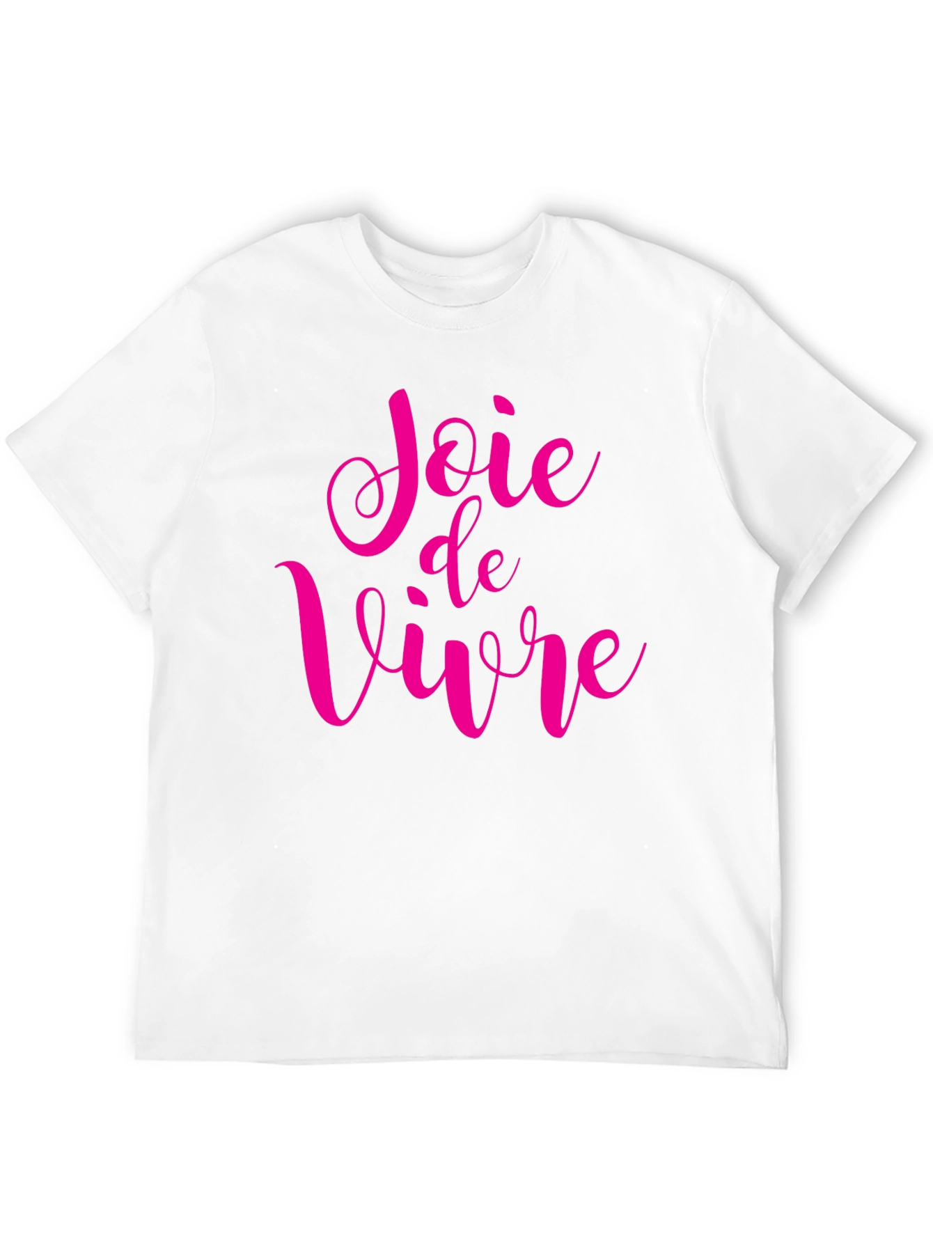 Joie de Vivre Graphic Tee - Black