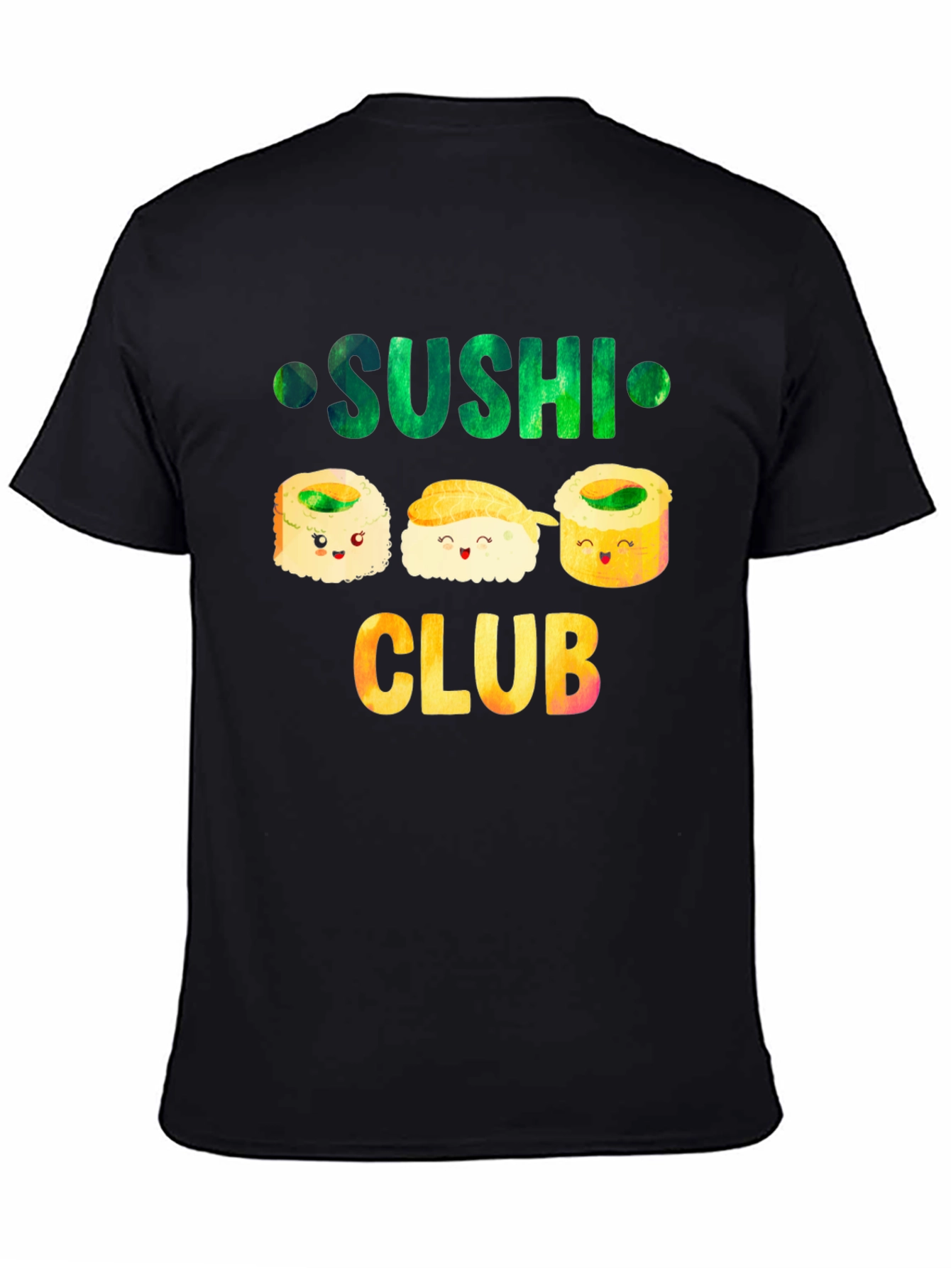 Sushi Club T-Shirt Funny Foodie Tee