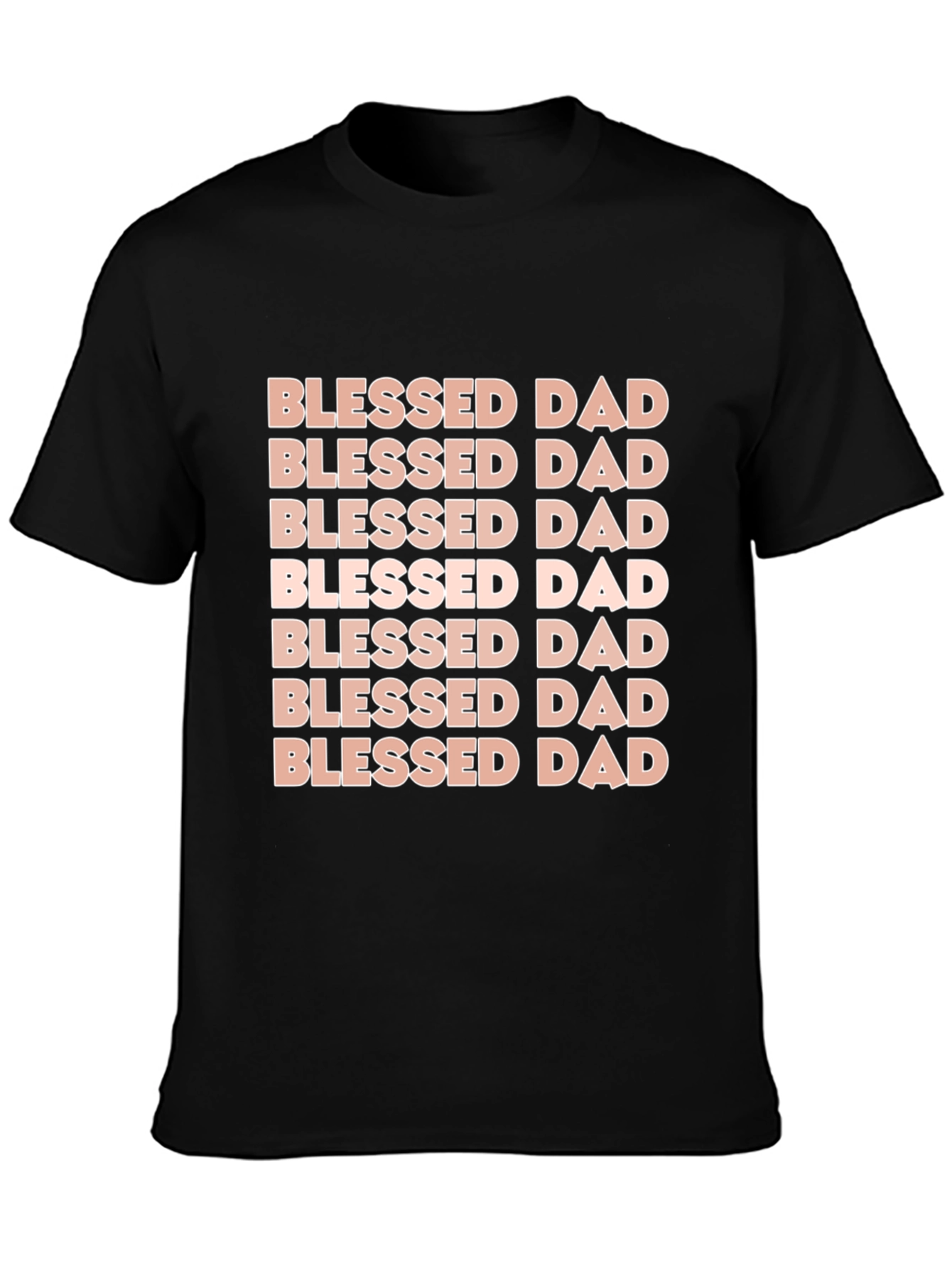 Blessed Dad Graphic Tee - Perfect Fathers Day Gift!
