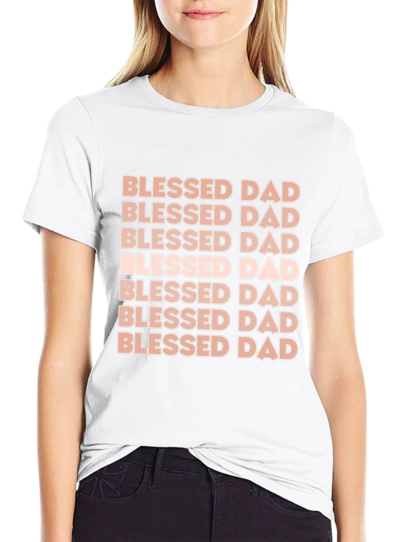 Blessed Dad Graphic Tee - Perfect Fathers Day Gift!
