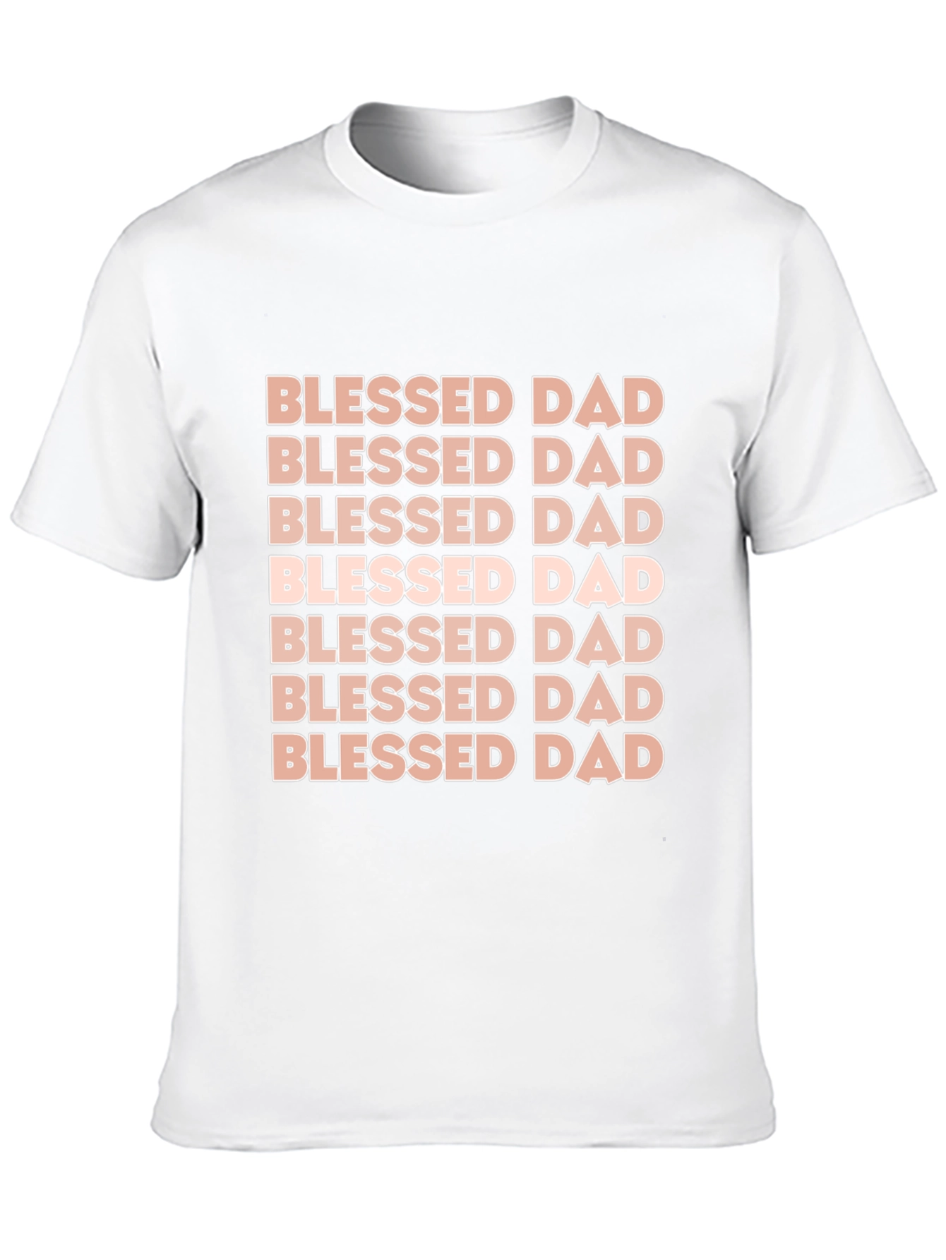Blessed Dad Graphic Tee - Perfect Fathers Day Gift!