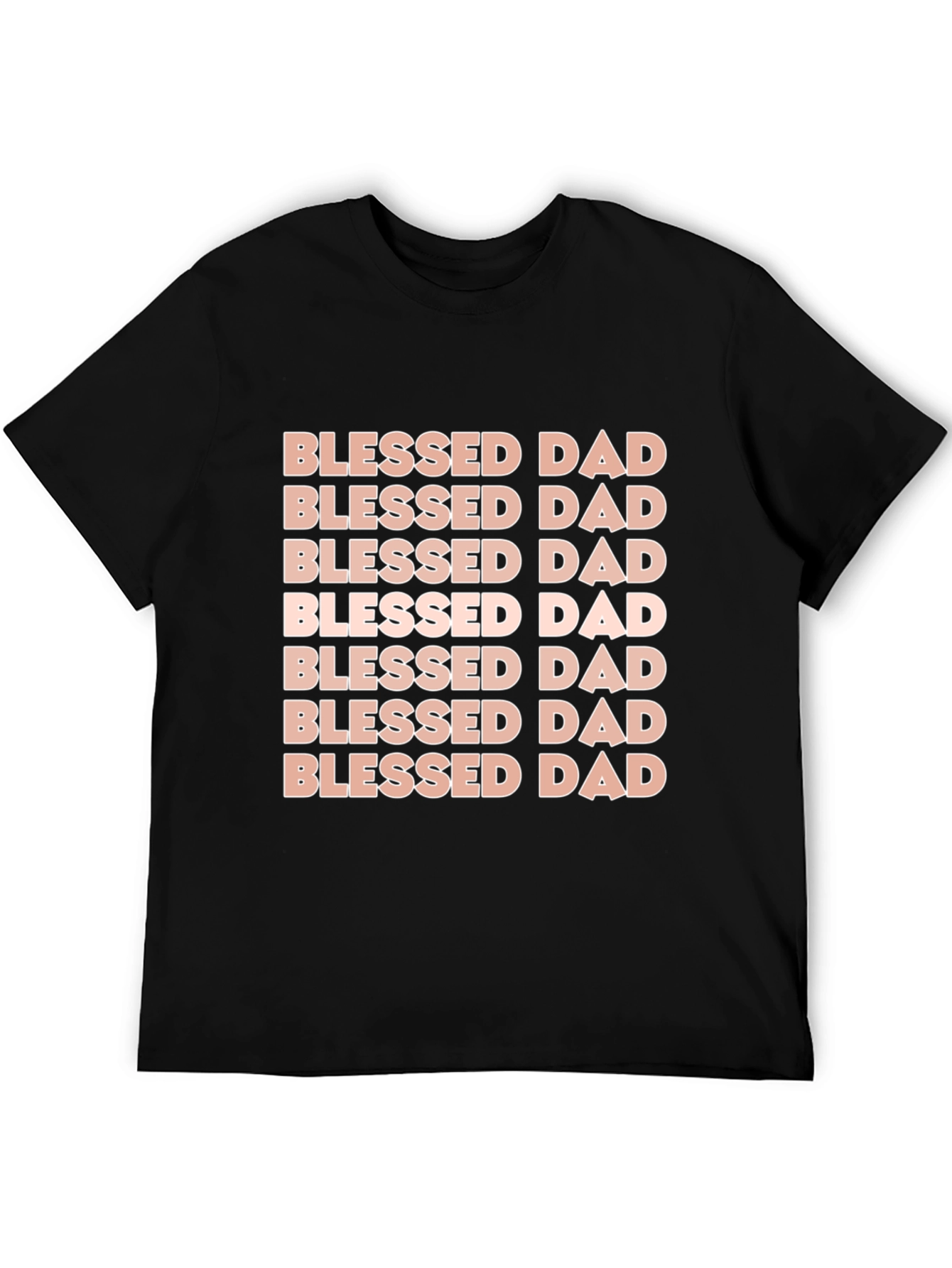 Blessed Dad Graphic Tee - Perfect Fathers Day Gift!