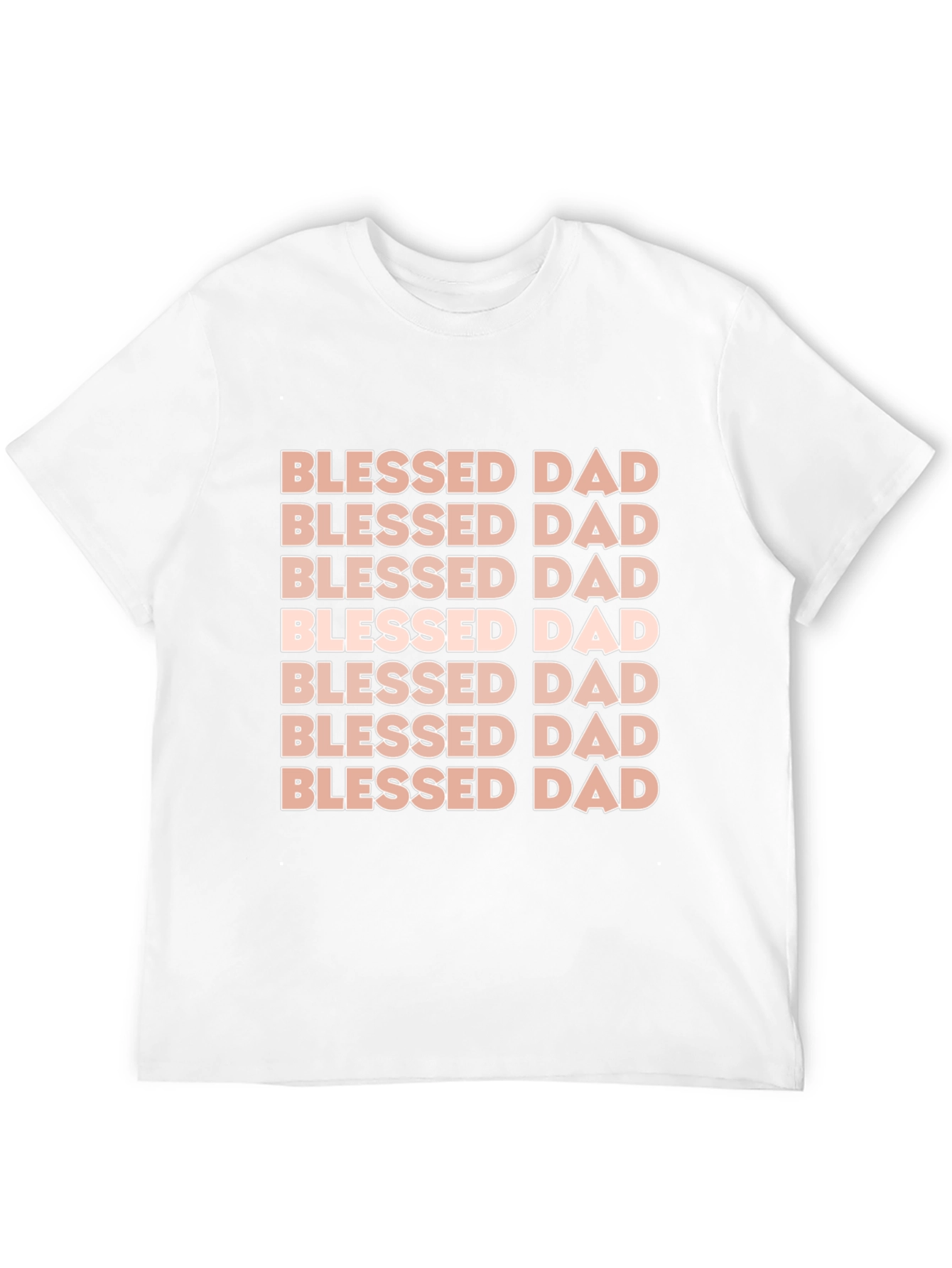 Blessed Dad Graphic Tee - Perfect Fathers Day Gift!