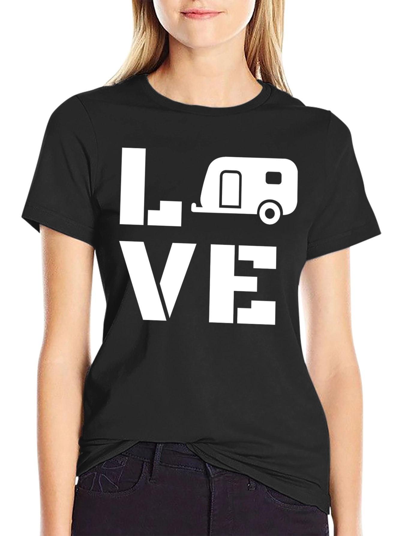 Love Camping T-Shirt - RV Camper Graphic Tee