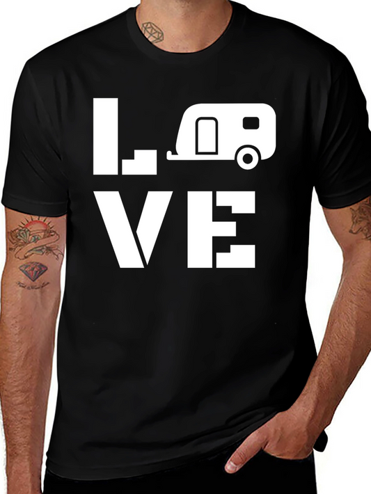 Love Camping T-Shirt - RV Camper Graphic Tee