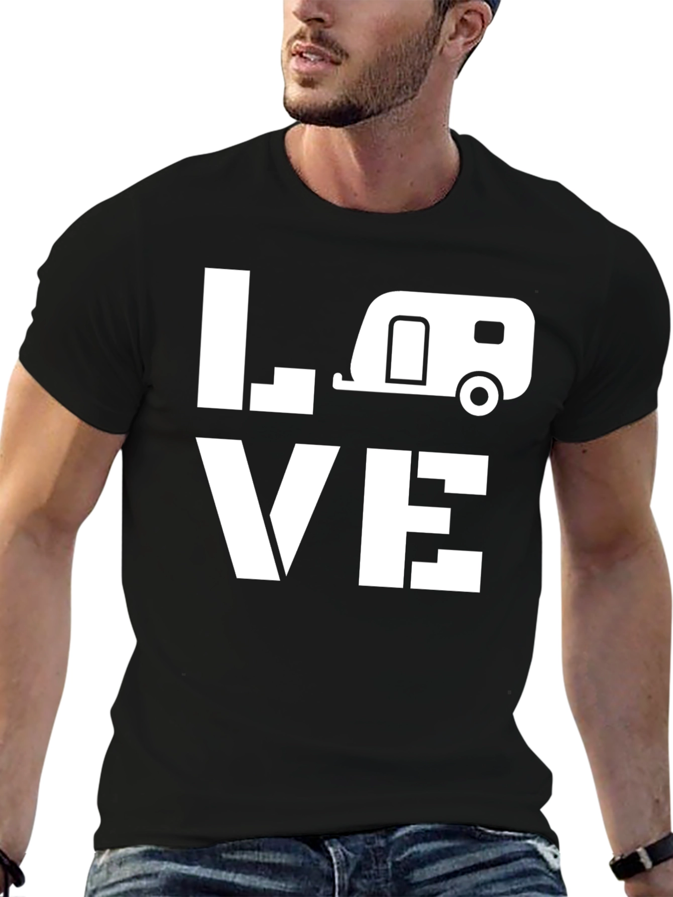 Love Camping T-Shirt - RV Camper Graphic Tee