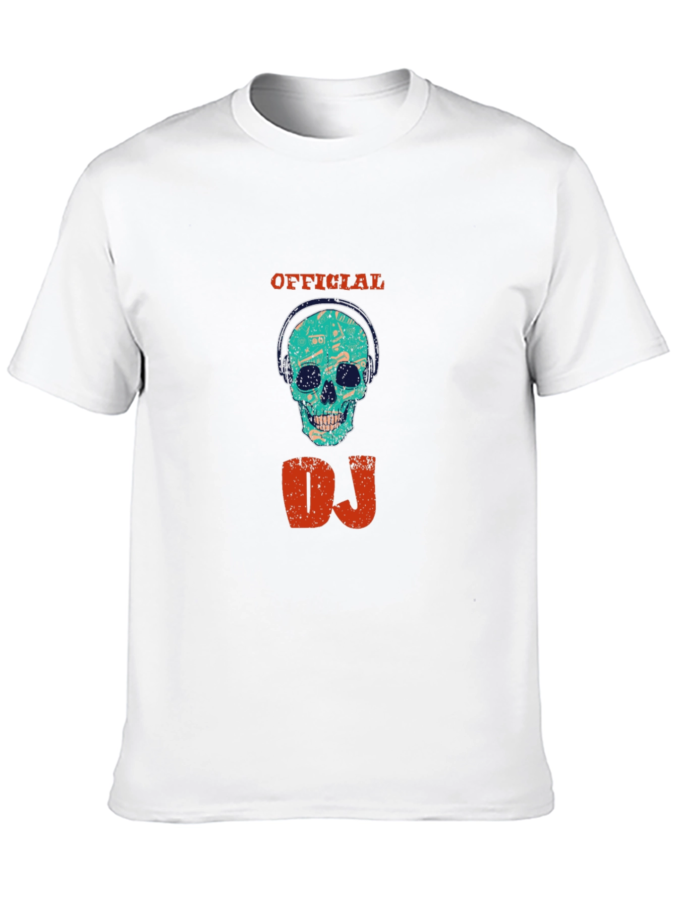 Official DJ Skull Graphic T-Shirt
