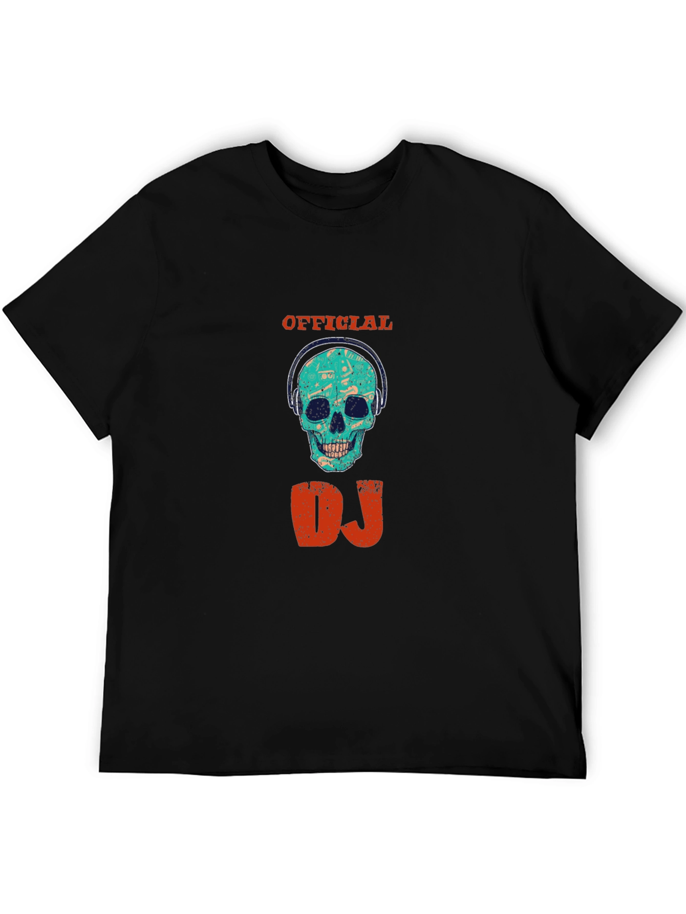 Official DJ Skull Graphic T-Shirt
