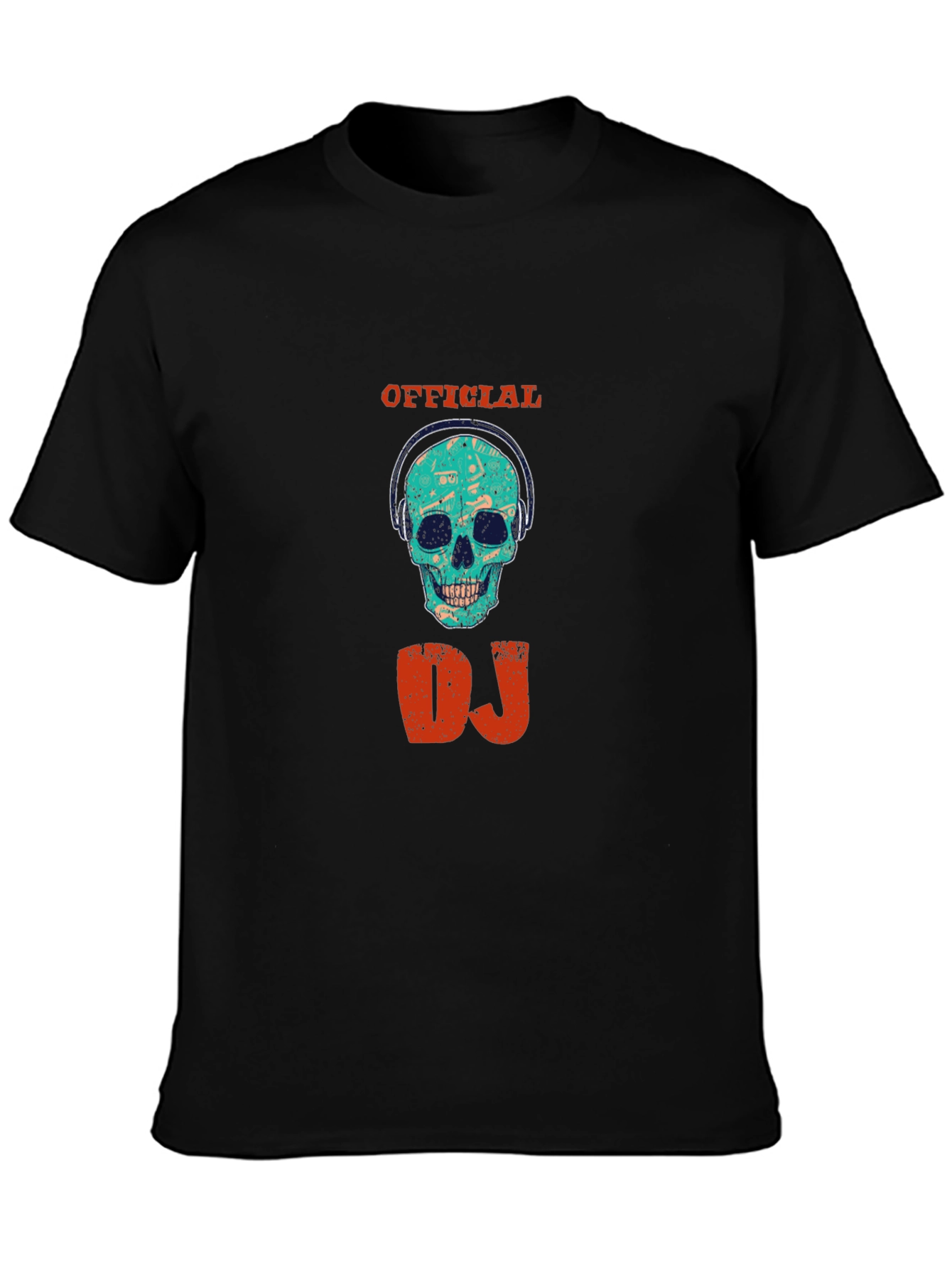 Official DJ Skull Graphic T-Shirt