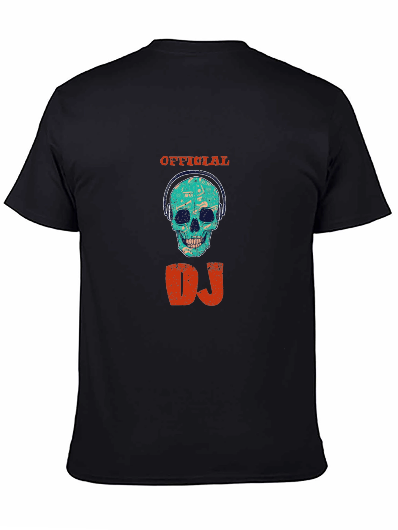 Official DJ Skull Graphic T-Shirt
