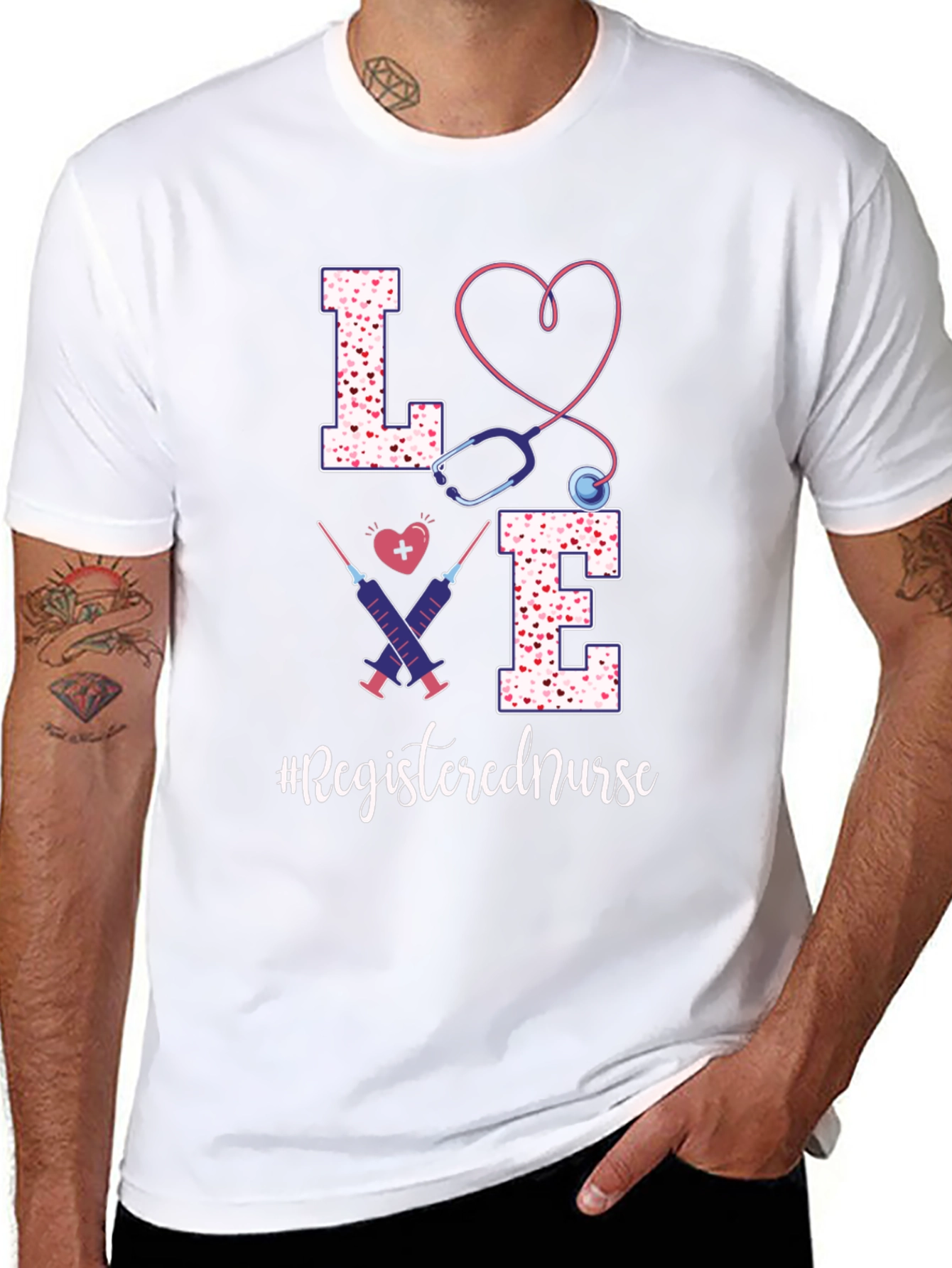 LOVE Registered Nurse T-Shirt