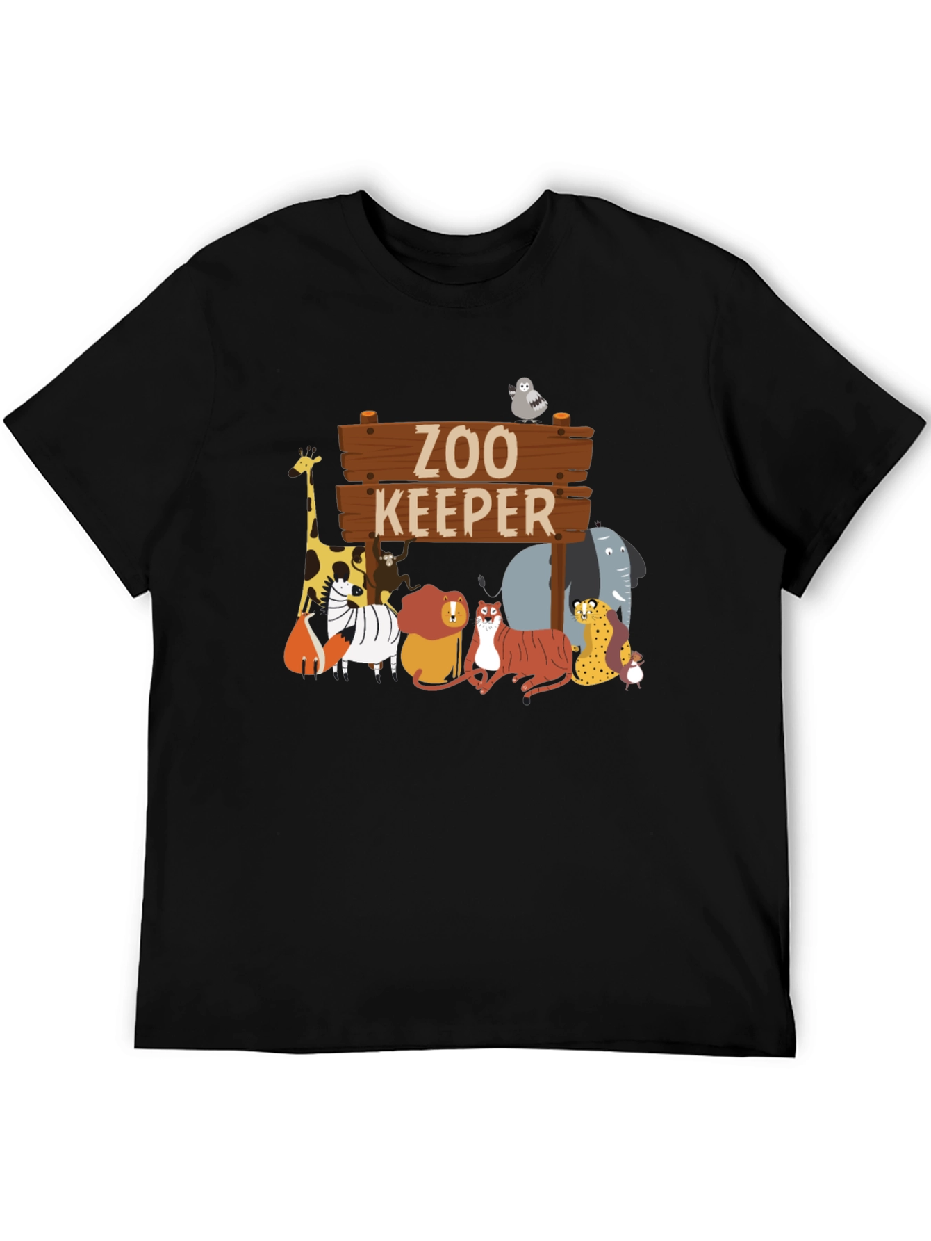 Zoo Keeper Animals Graphic T-Shirt